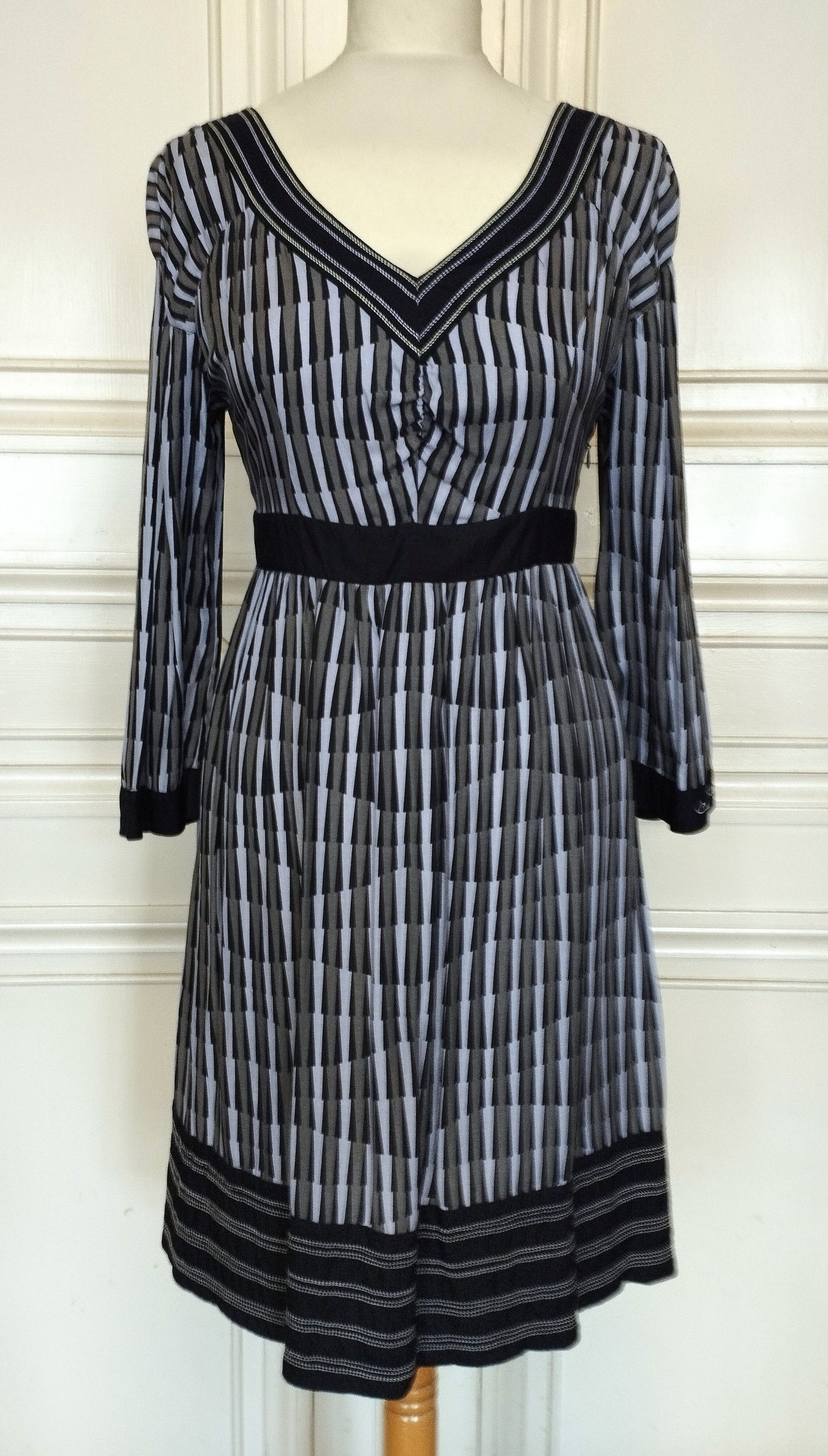 Calvin Klein Calvin Klein Robe Cocktail Soie Grand décolleté dos TS Size S / US 4 / IT 40 - 3 Thumbnail