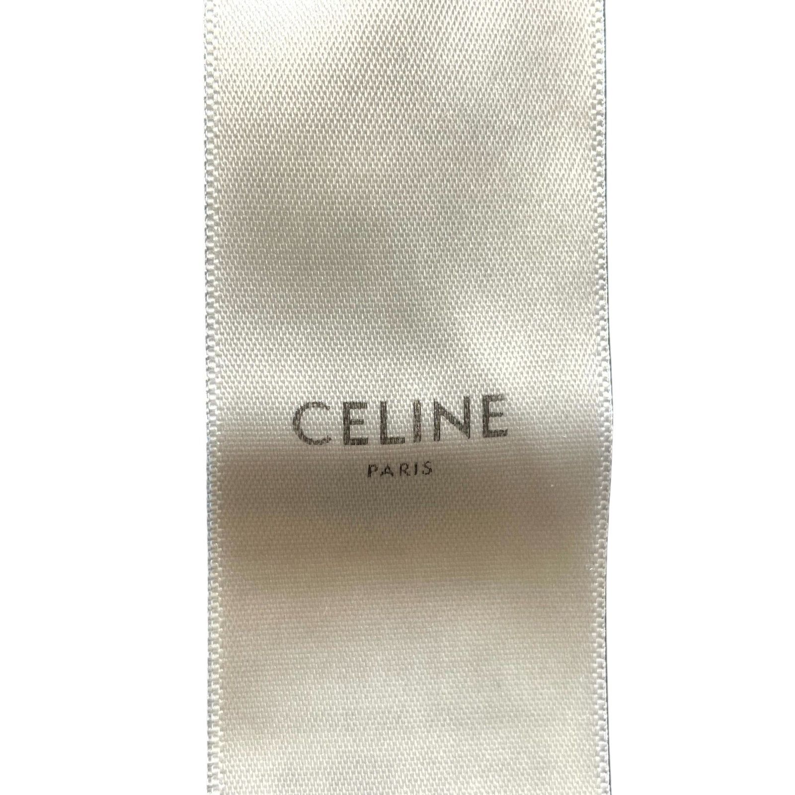 Celine Celine Gradeient Logo Black Tee Size US S / EU 44-46 / 1 - 5 Thumbnail