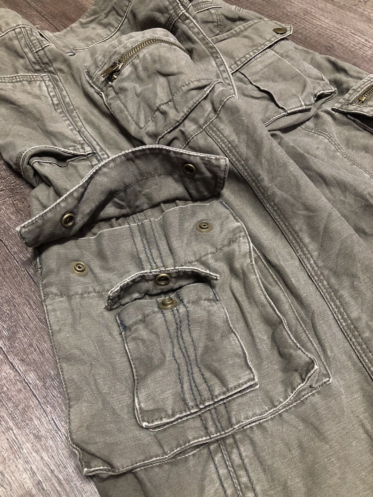 Designer × Japanese Brand Vintage Magic Square Cargo Pant Multi Pocket Size US 29 - 13 Thumbnail