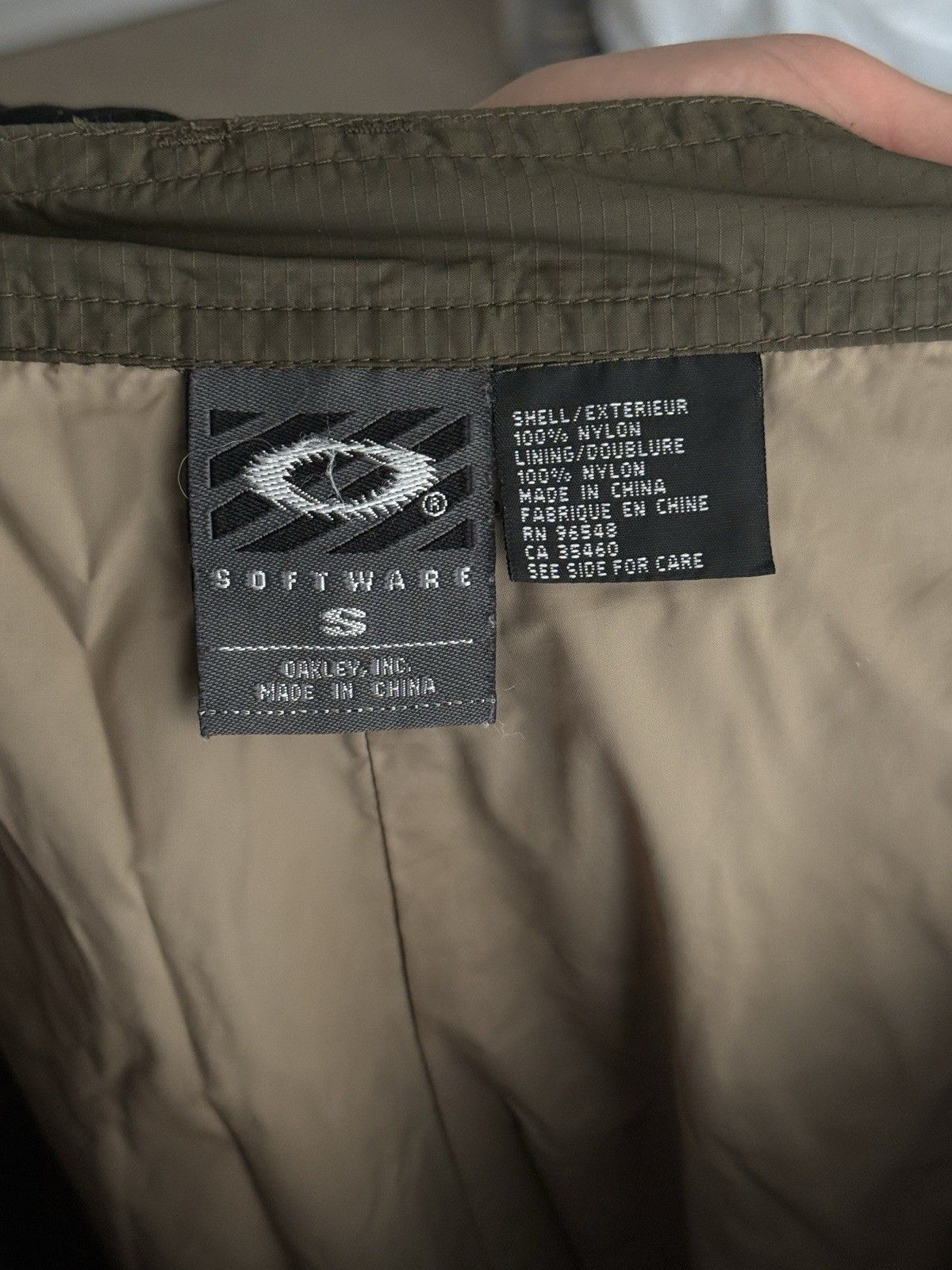 Oakley Vintage 2000s Oakley Software Mens Pants Nylon Pockets Size US 30 / EU 46 - 11 Thumbnail