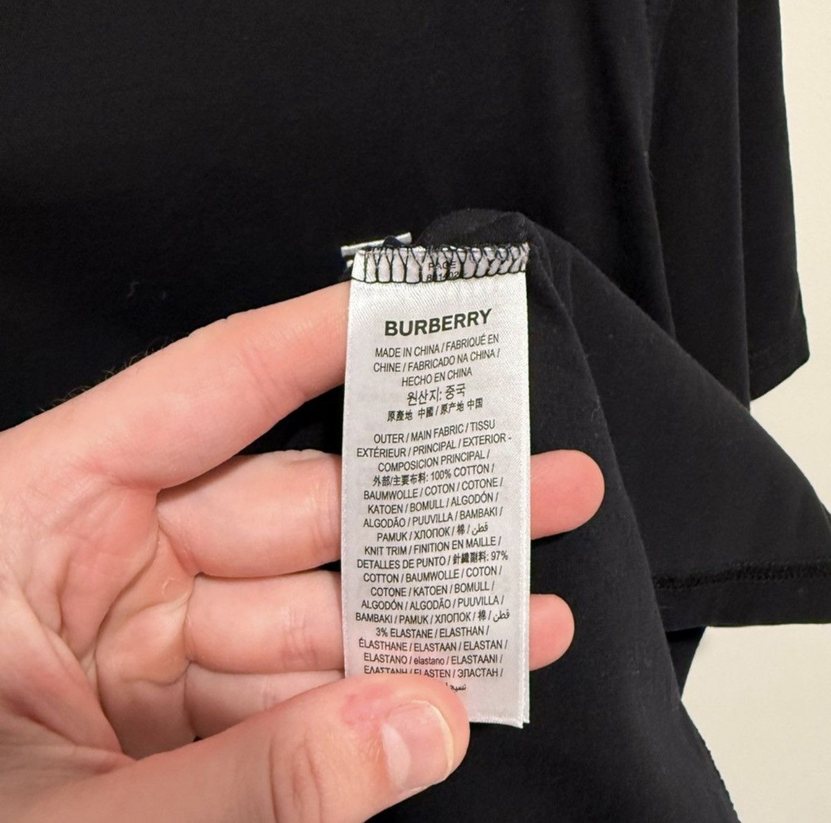 Burberry Burberry Logo TB Motif T-Shirt Size US XL / EU 56 / 4 - 4 Thumbnail