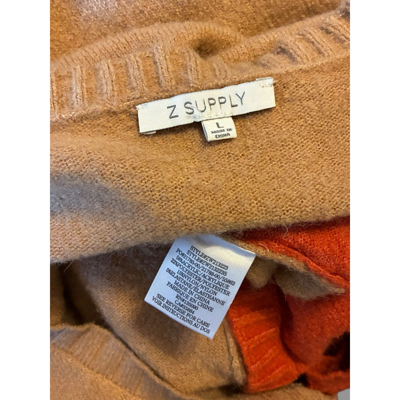 Z Supply Z Supply Nova two tone colorblock knit cardigan Size L / US 10 / IT 46 - 5 Thumbnail