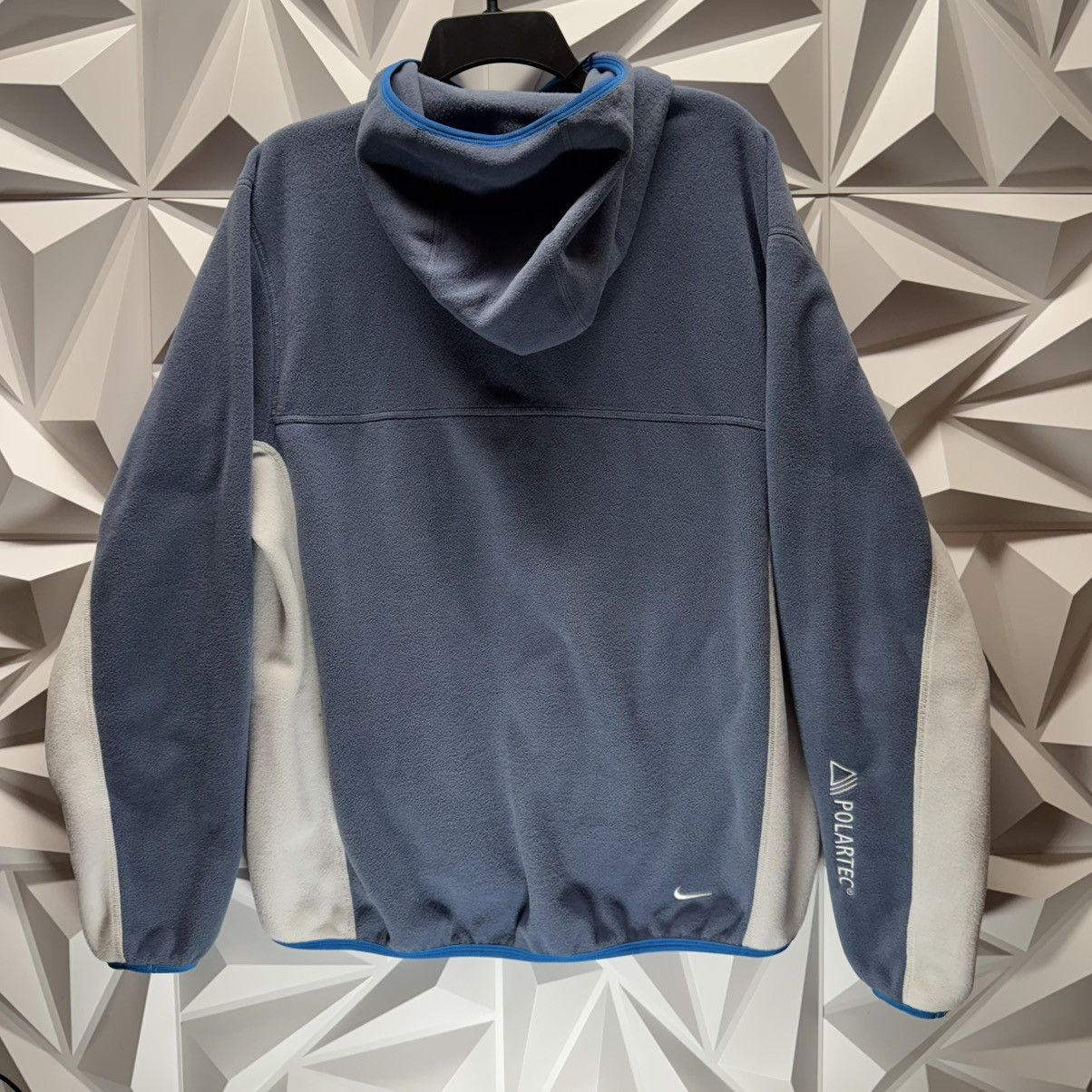 Nike ACG × Polartec Nike ACG Polartec Therma-Fit Wolf Tree Hoodie Blue Photon M Size US M / EU 48-50 / 2 - 2 Thumbnail
