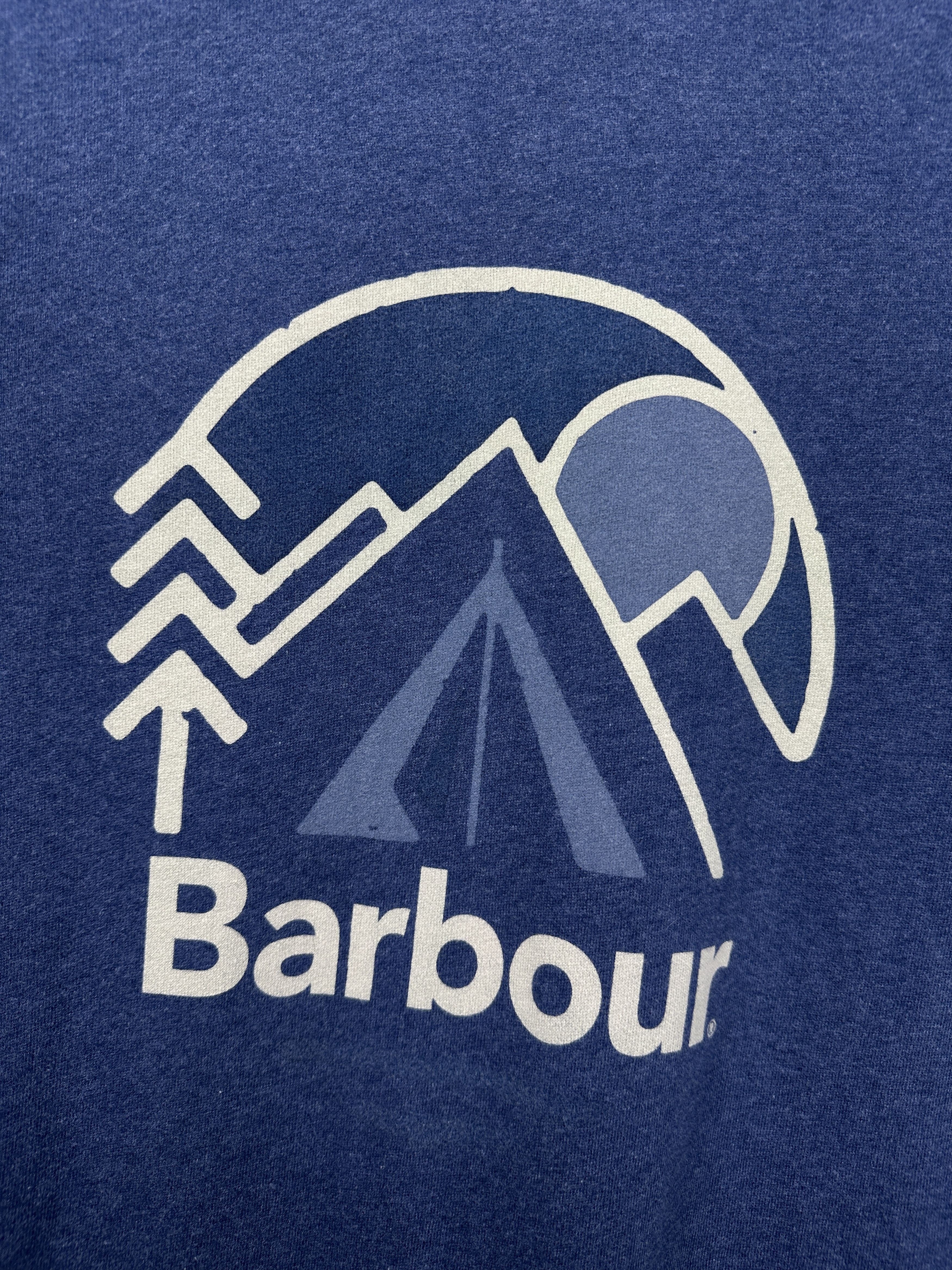 Barbour Barbour National Trust Mens Big Logo Sweatshirt Size US M / EU 48-50 / 2 - 3 Thumbnail