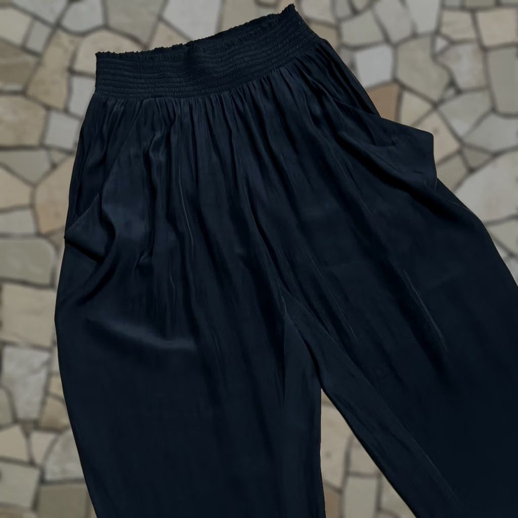 Ramy Brook Ramy Brook Markie Pant In Black Women’s XS Pants Harem Elastic Waist Pockets 28-30 Inseam 26 Black Women’s XS Size 28" / US 6 / IT 42 - 1 Thumbnail