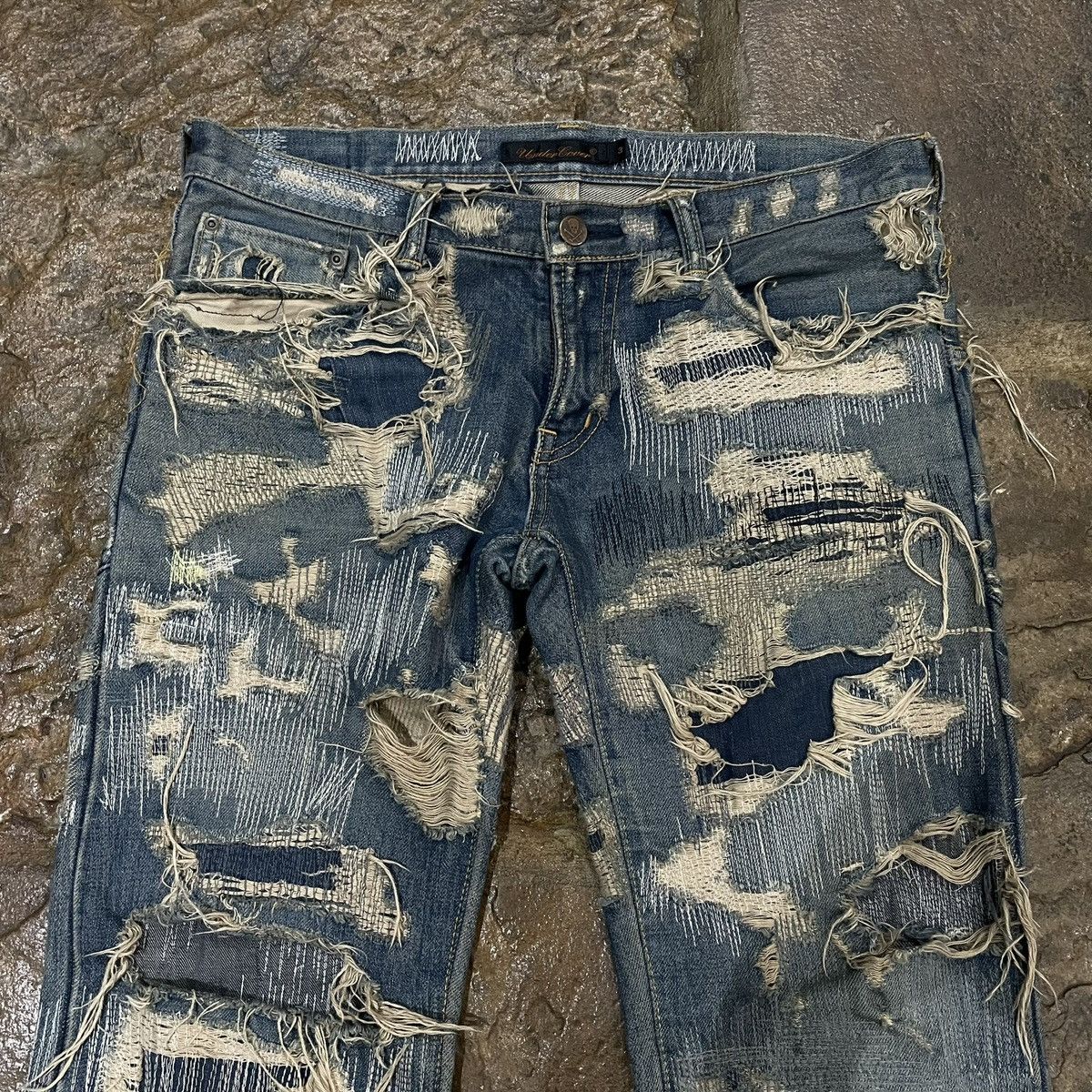 Undercover Undercover AW05 “Arts & Crafts” 85 Denim Size US 32 / EU 48 - 2 Thumbnail