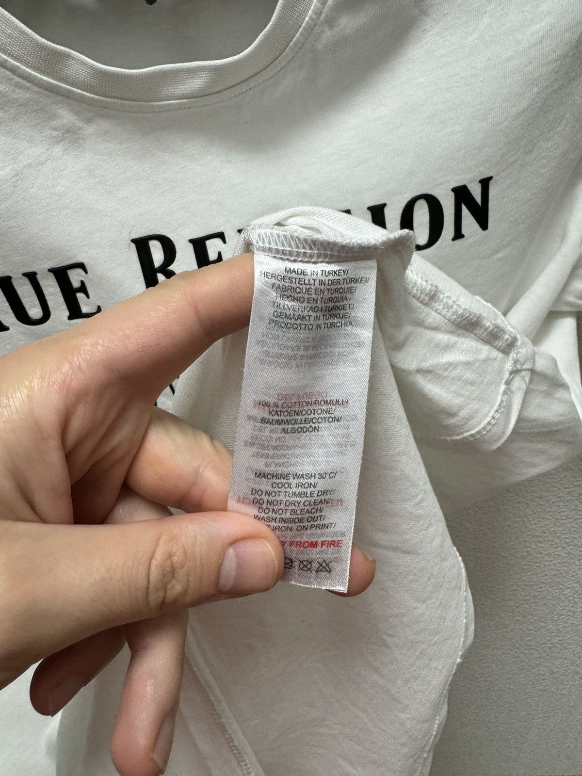 True Religion True religion big logo white t-shirt M sz TRUERELIGION Size US M / EU 48-50 / 2 - 8 Thumbnail