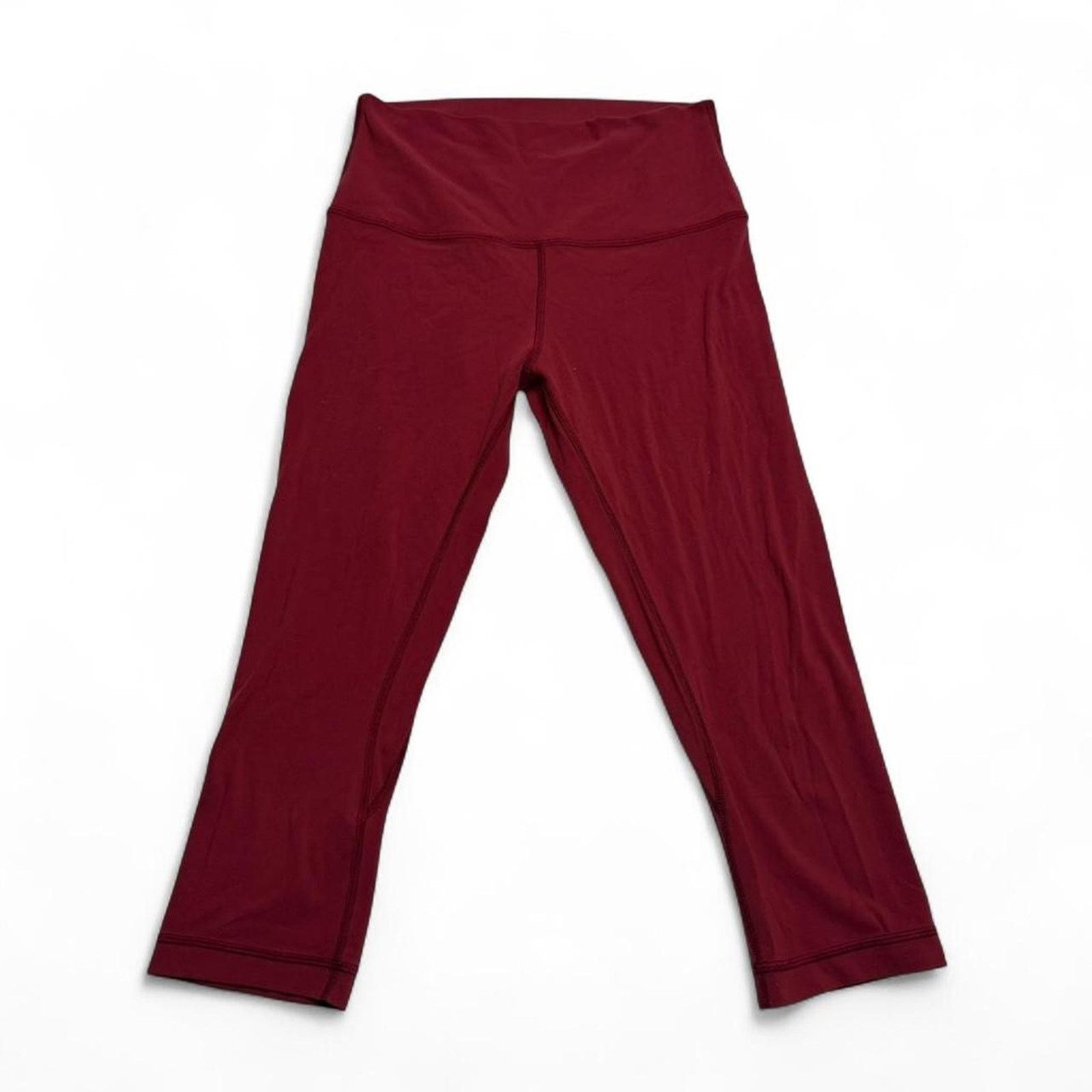 Lululemon Lululemon red leggings women’s size 6 Size 28" / US 6 / IT 42 - 1 Thumbnail
