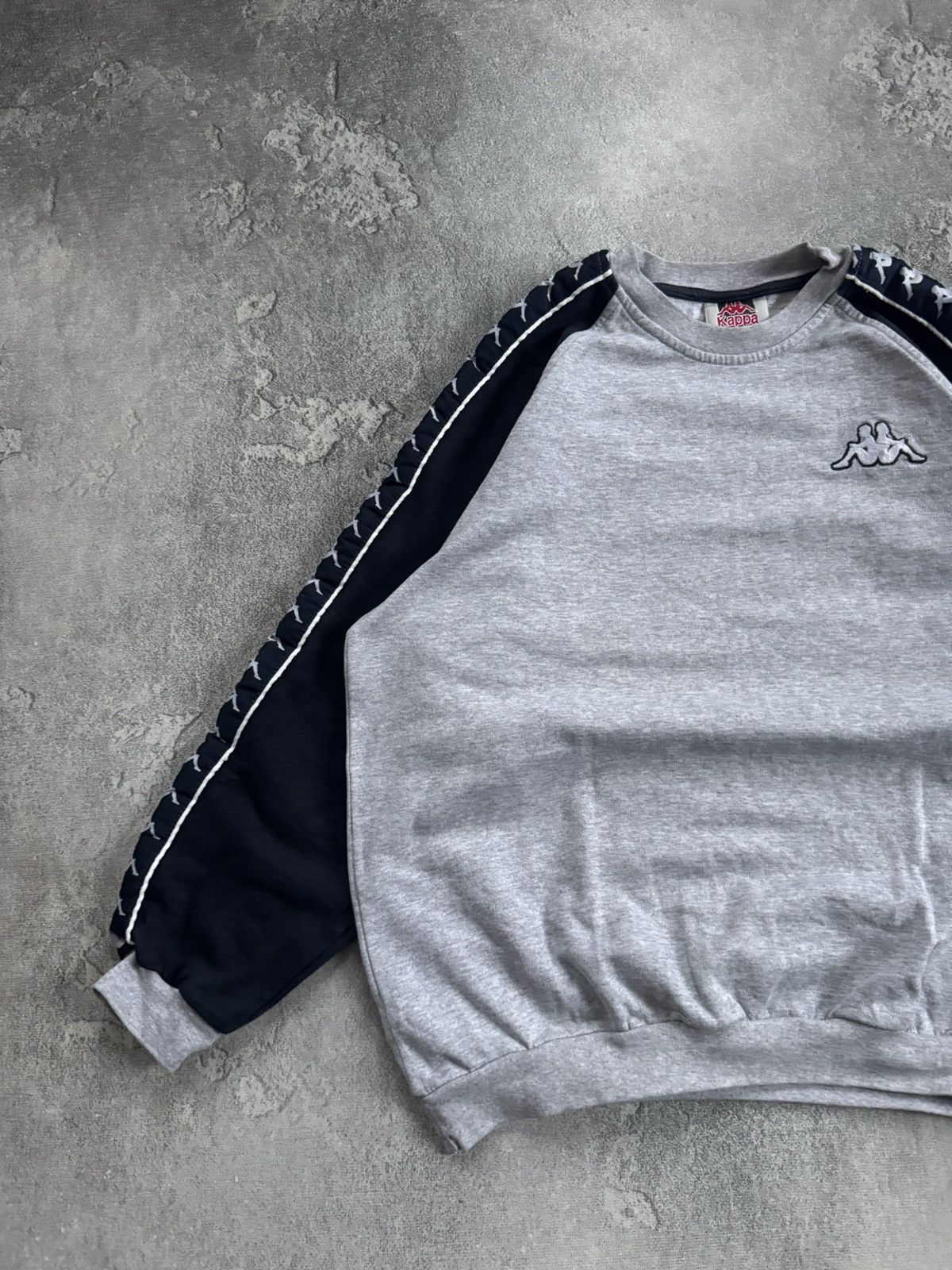 Kappa Kappa L/size vintage sweatshirts jumper pullover stripes Size US L / EU 52-54 / 3 - 7 Thumbnail