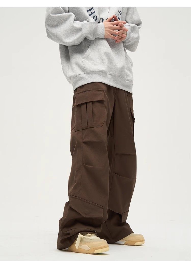 Japanese Brand × Vintage Large pocket loose casual pants Size US 30 / EU 46 - 6 Thumbnail
