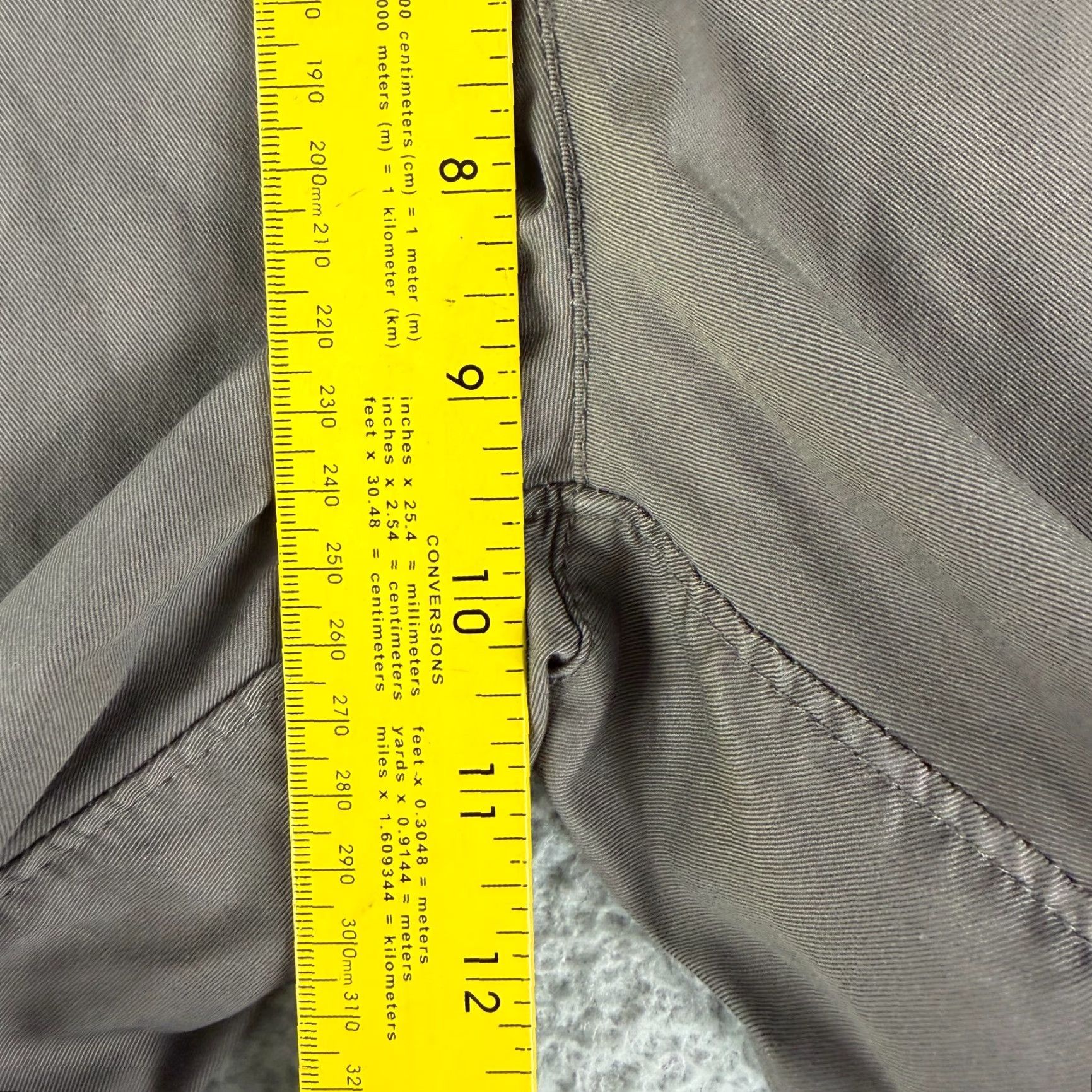 Vintage 7Diamonds Parker Performance Chino Pants Mens 30x32 Gray Straight Leg Casual Shirt? Size US 30 / EU 46 - 6 Thumbnail