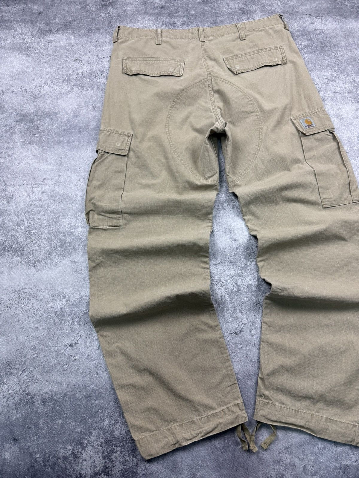 Carhartt Vintage Carhartt Cargo Pants Beige Work Regular Baggy Y2K Size US 34 / EU 50 - 7 Thumbnail