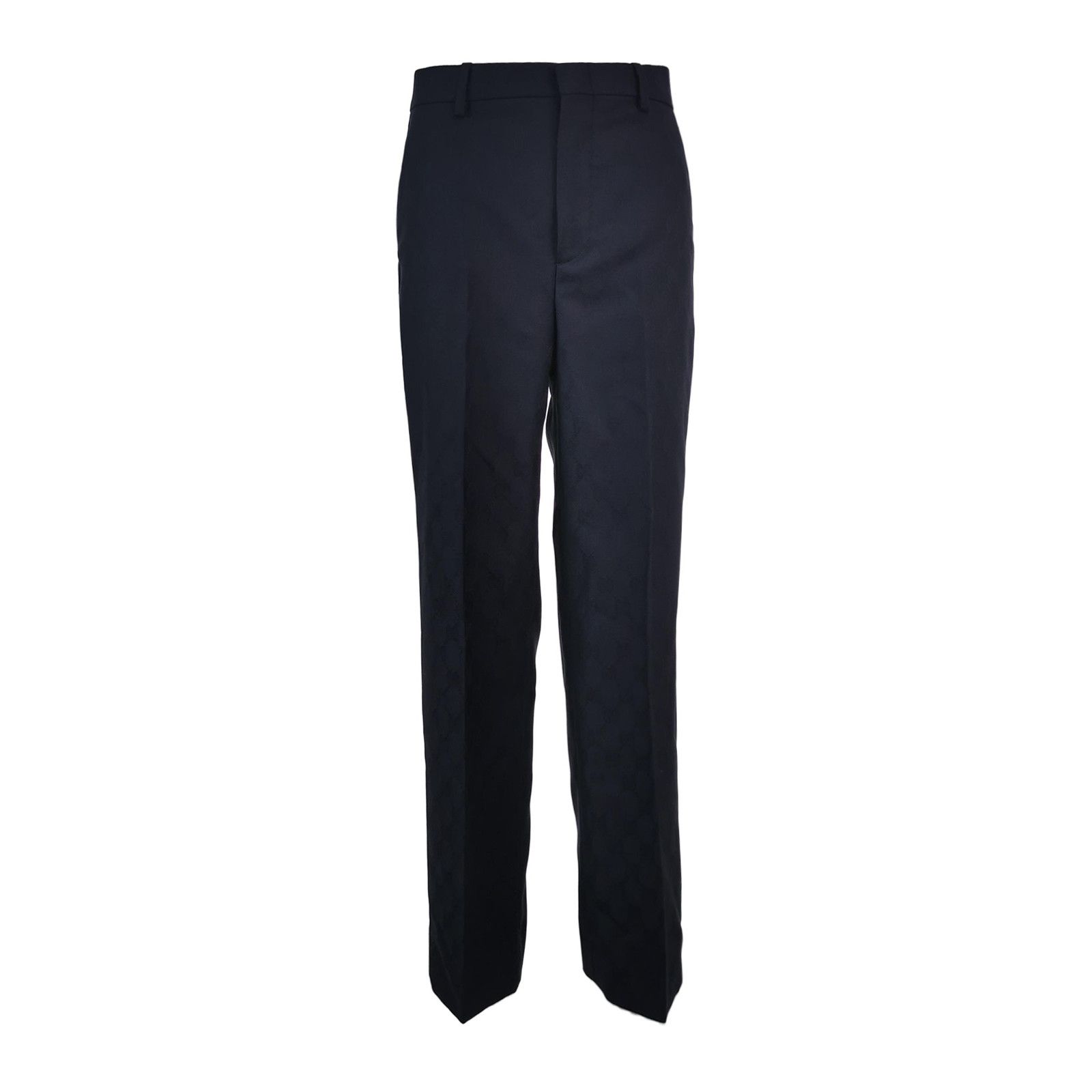 Gucci Gucci Monogram Wool Pants Size 38 Size 26" / US 2 / IT 38 - 1 Thumbnail