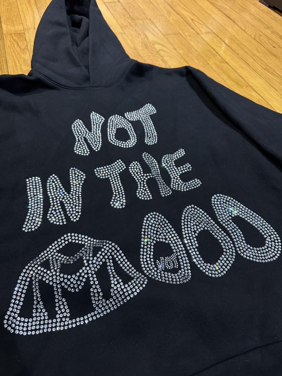Other MOOD SWINGS RHINESTONE HOODIE - BLACK Size US L / EU 52-54 / 3 - 2 Thumbnail