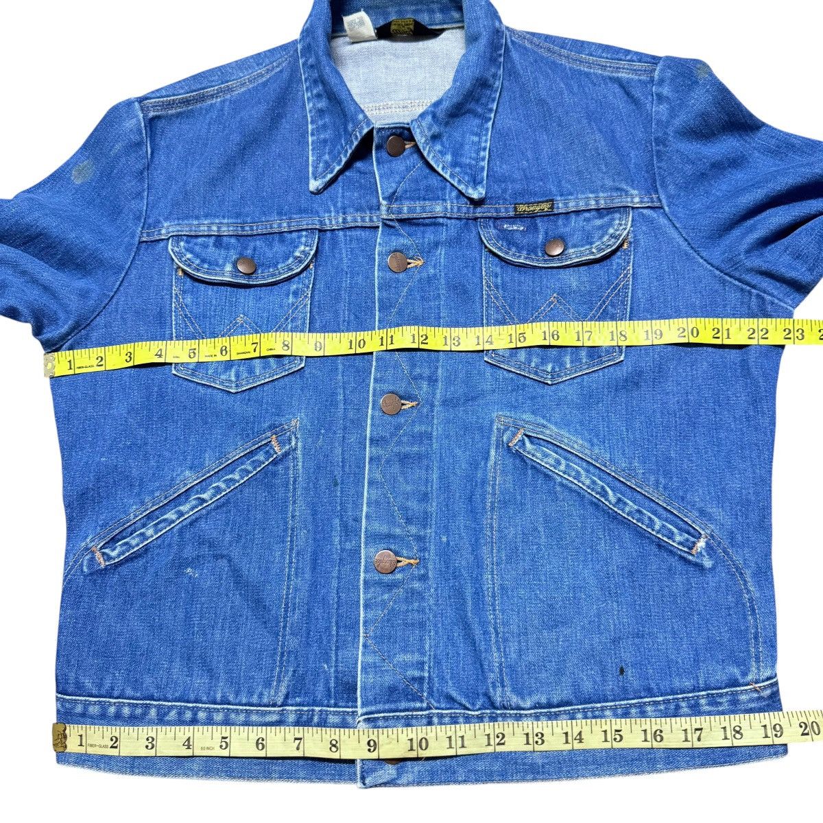 Wrangler Vintage 70s Wrangler 126MJ Denim Jacket Size US L / EU 52-54 / 3 - 10 Thumbnail