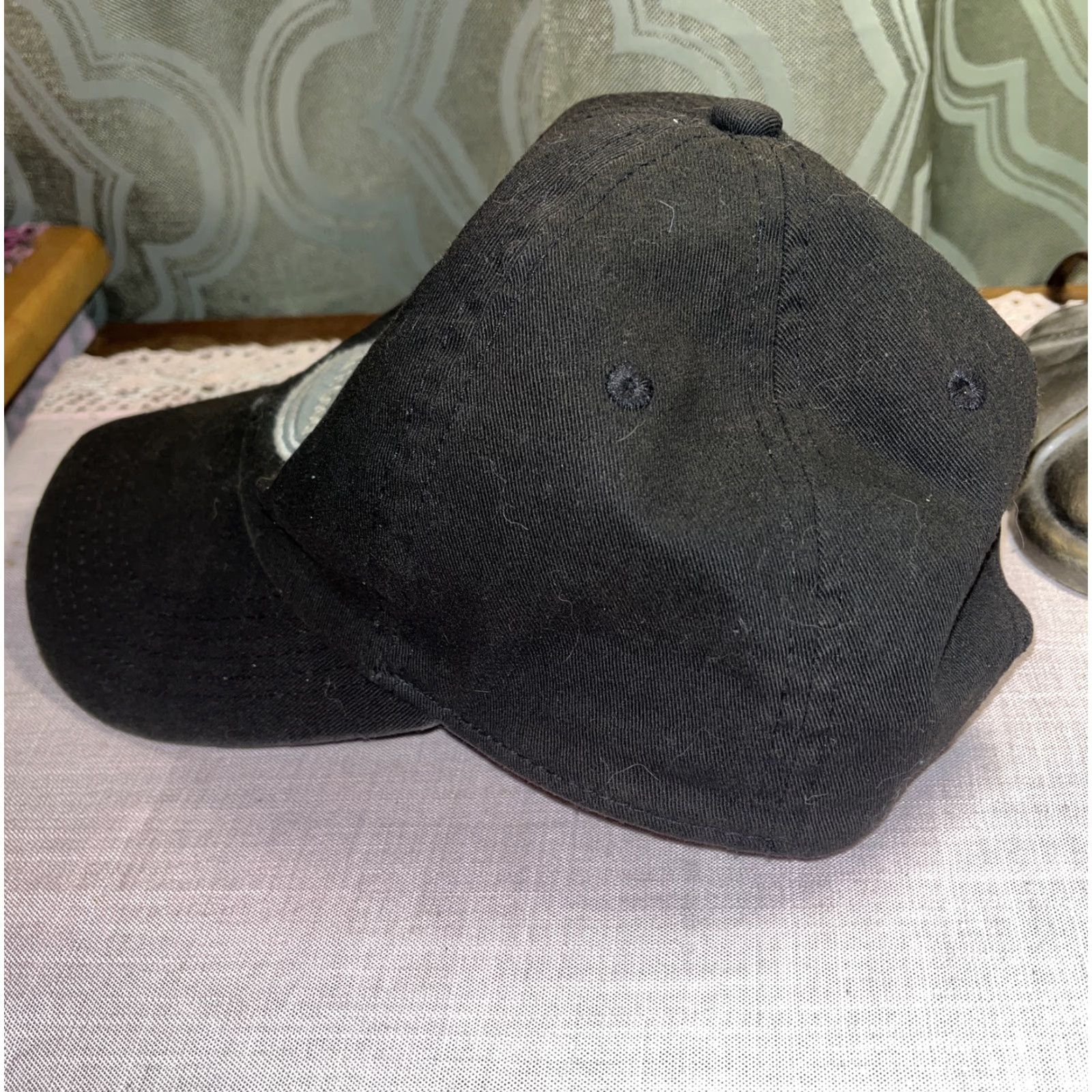Life is Good Life is Good Men's Baseball Cap Adjustable Black Gray Patch Casual Canvas Dad Logo Size ONE SIZE - 5 Thumbnail