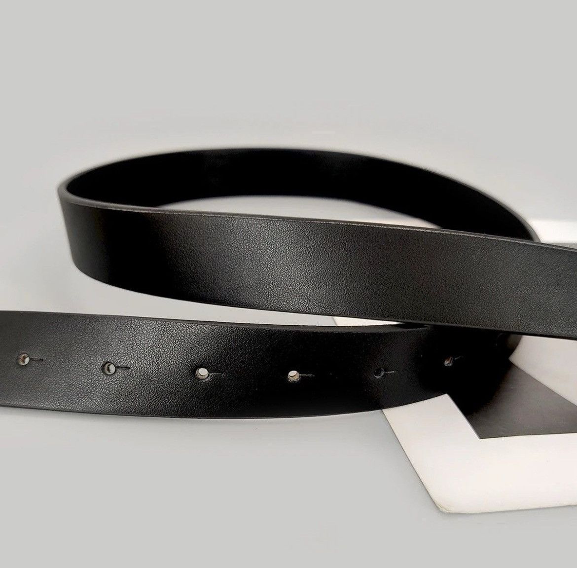 Designer × Japanese Brand Y2K 2000s studded goth emo black belt Size ONE SIZE - 3 Thumbnail