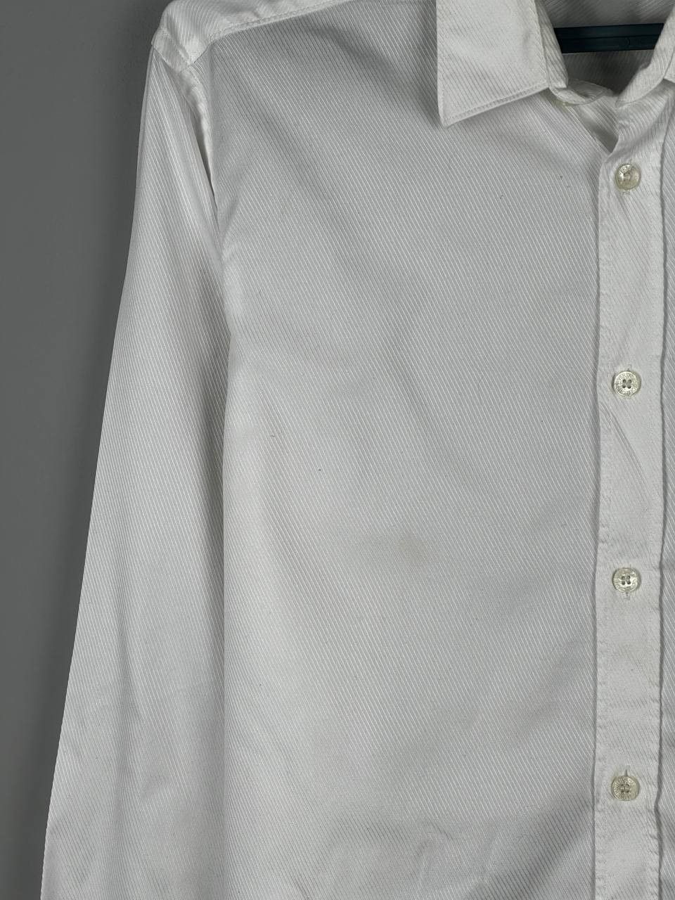 Versace Versace White Luxury Long Sleeve Shirt Size US L / EU 52-54 / 3 - 4 Thumbnail