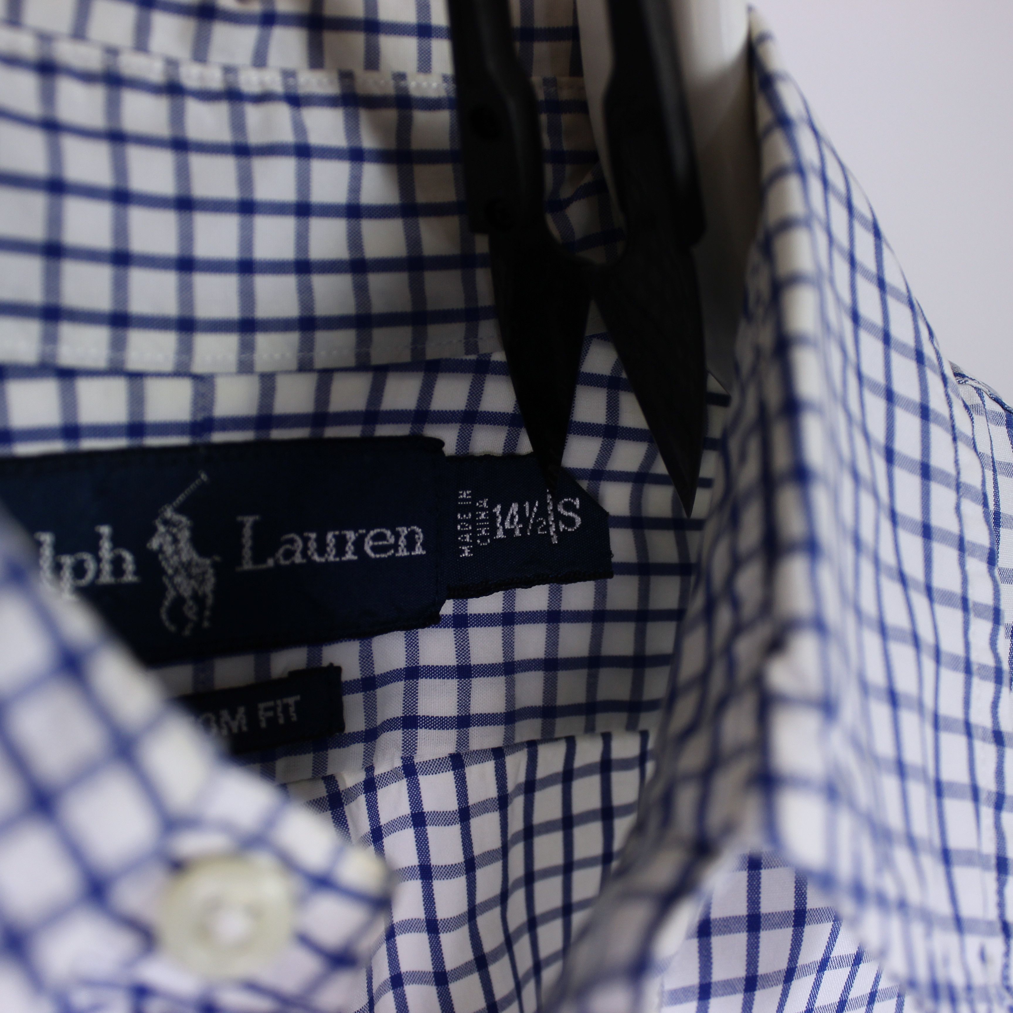 Polo Ralph Lauren Polo Ralph Lauren Shirt S Classic blue white cotton striped Size US S / EU 44-46 / 1 - 6 Thumbnail