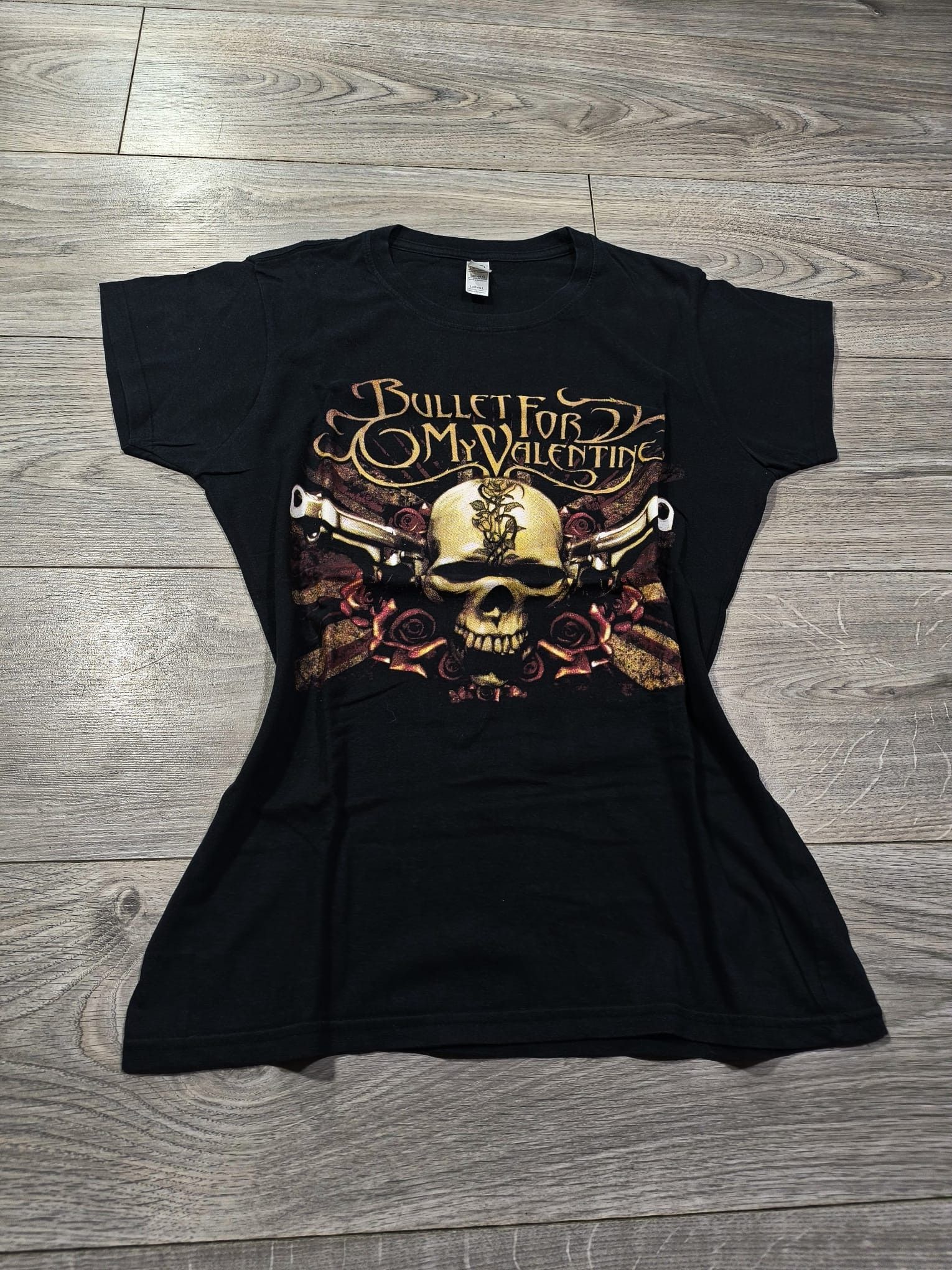 Band Tees bullet for my valentine top tshirt baby tee emo rock Size M / US 6-8 / IT 42-44 - 2 Thumbnail