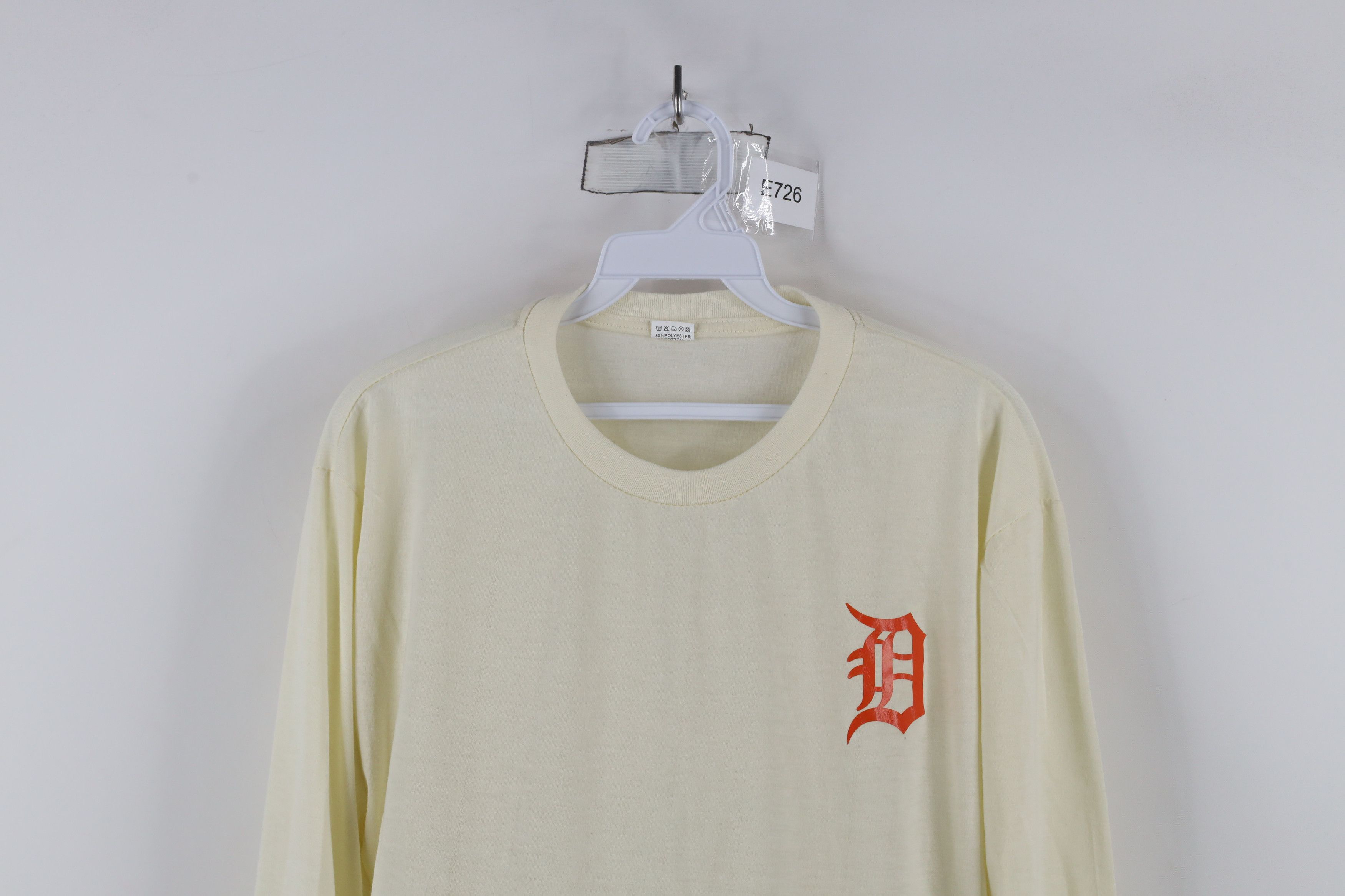 Vintage Vintage Y2K Detroit Tigers Baseball Long Sleeve T-Shirt Size US XL / EU 56 / 4 - 2 Thumbnail