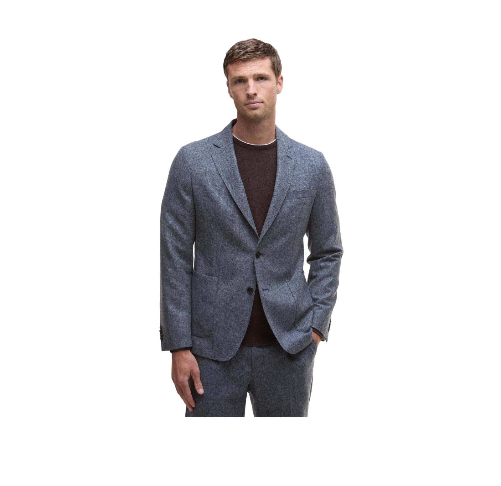 Barbour Barbour Kensington Check Single Breasted Modern Blazer Size 42R - 2 Thumbnail