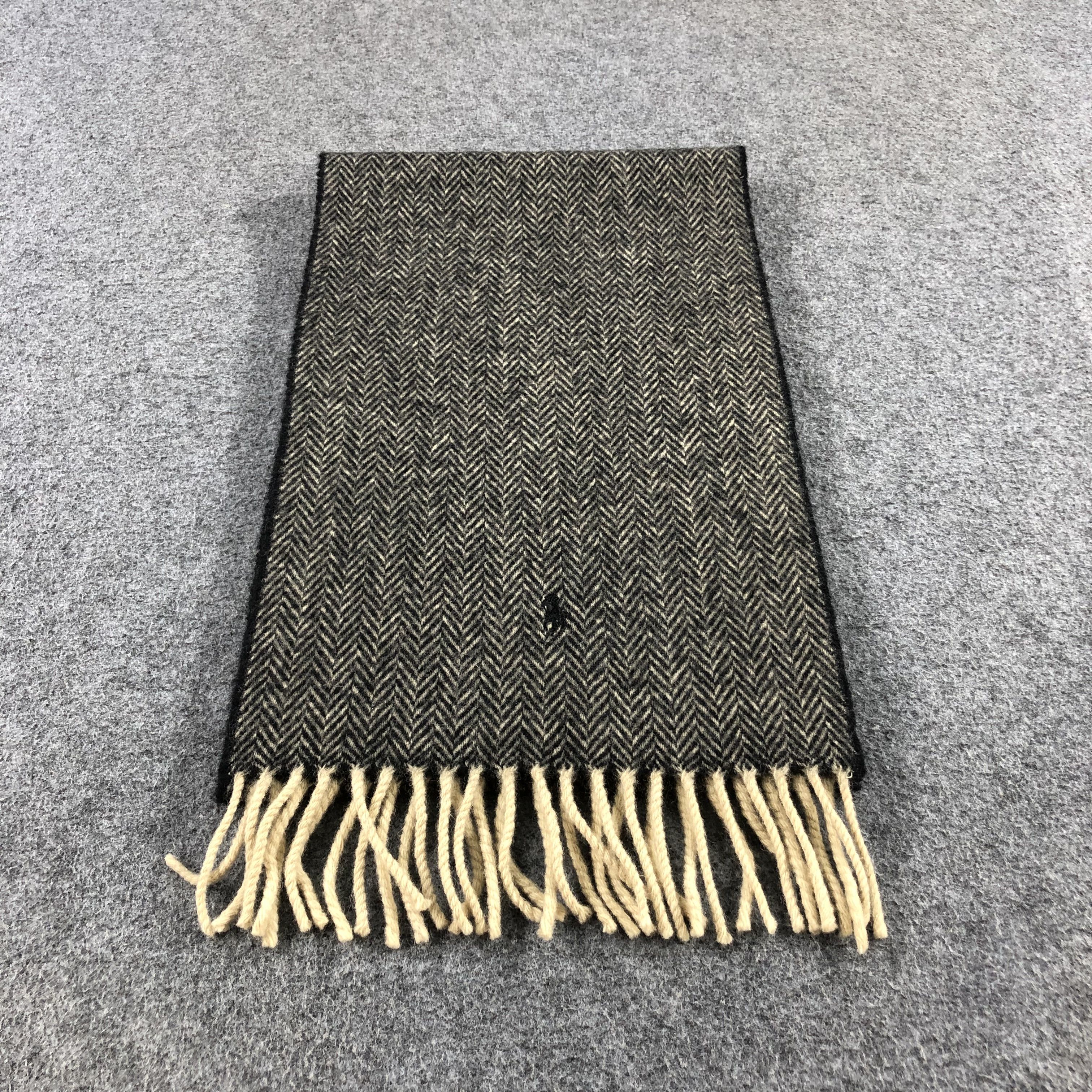 Ralph Lauren Ralph Lauren Wool Scarf Muffler V984 Size ONE SIZE - 1 Thumbnail
