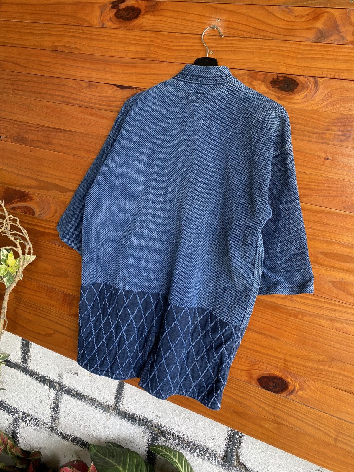 Japanese Brand Vintage Japanese Indigo Sashiko Noragi Jacket – Traditional Size US M / EU 48-50 / 2 - 10 Thumbnail
