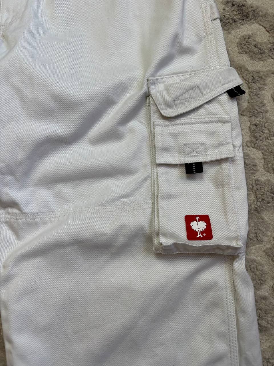 Vintage Engelbert Strauss White Technical Cargo Work Pants Size US 40 / EU 56 - 3 Thumbnail