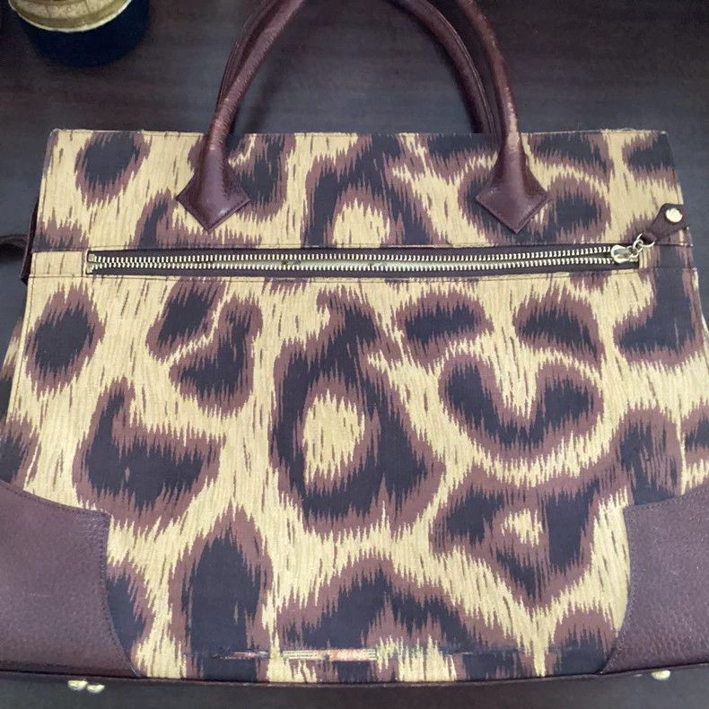 Vivienne Westwood Vivienne Westwood size os Mid-old brown leopard print handb Size ONE SIZE - 4 Thumbnail