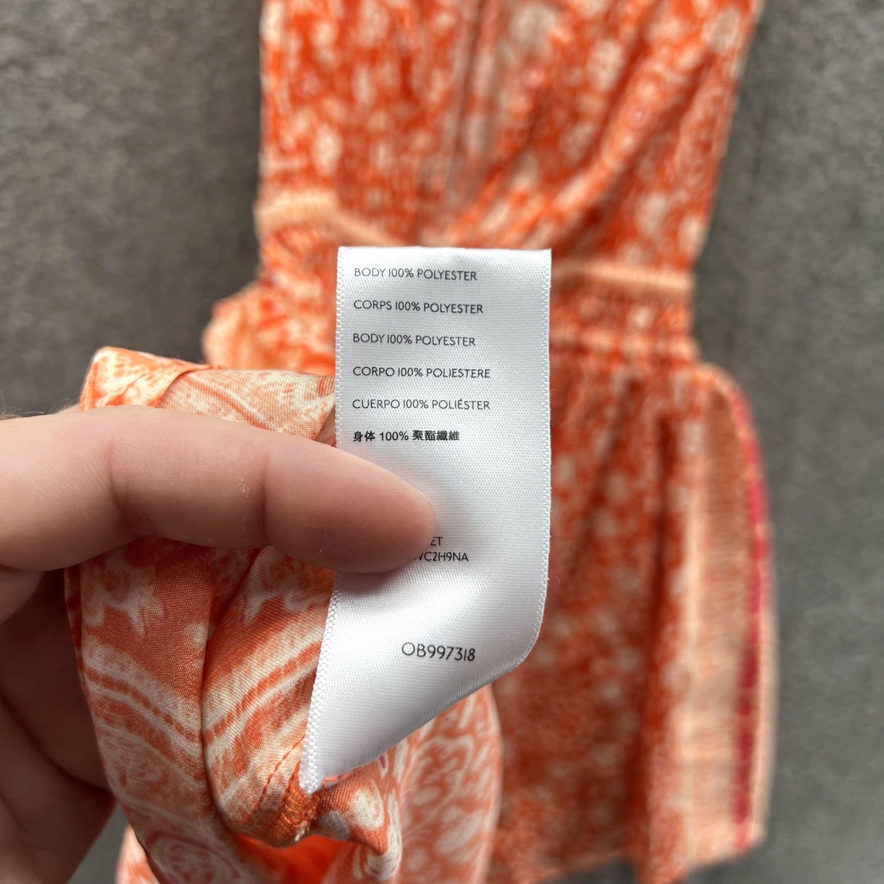 Free People Free People Dress Womens Small Orange Floral Halter Mini Sundress Boho Belted Size S / US 4 / IT 40 - 6 Thumbnail