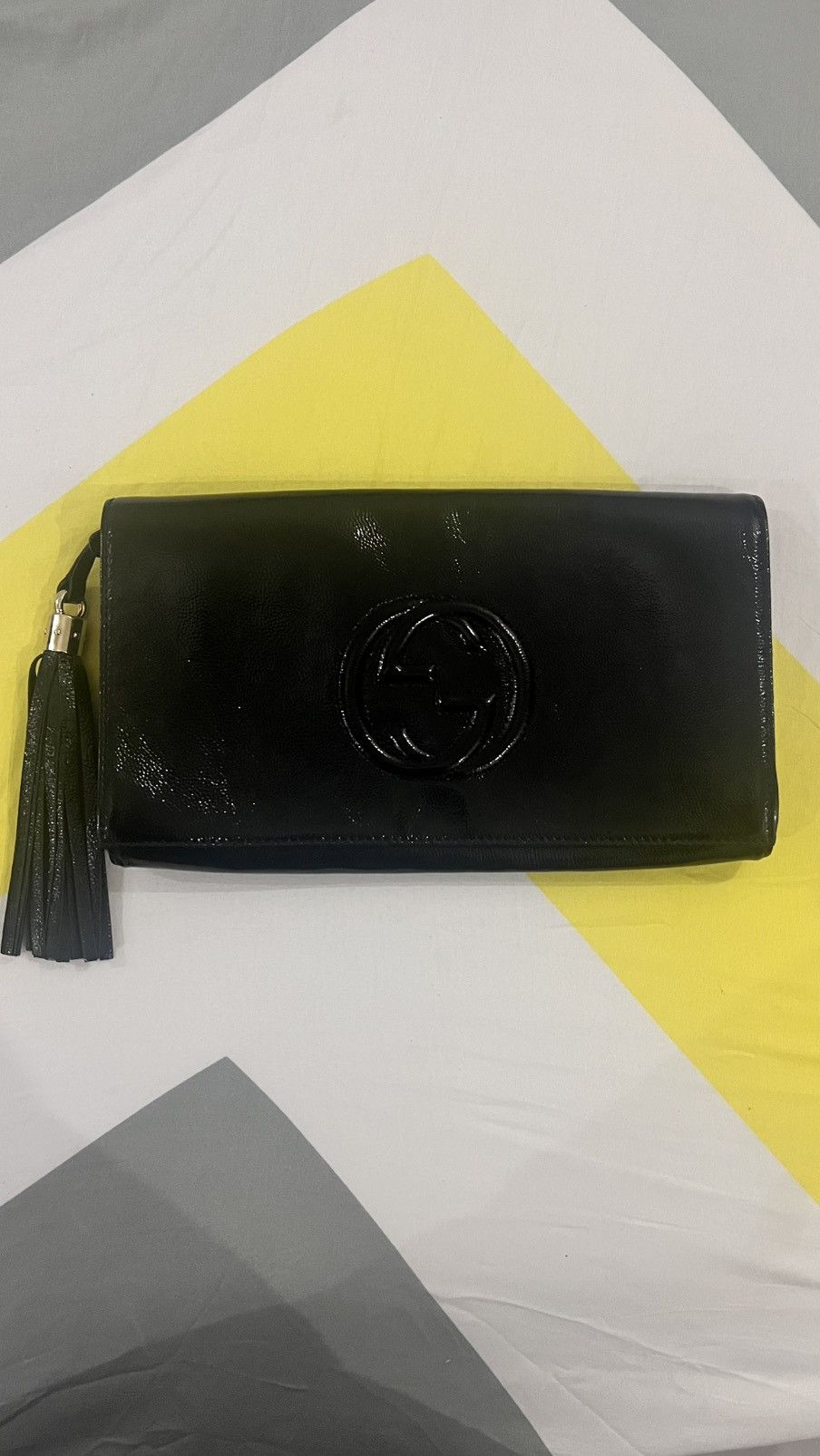 Gucci Gucci Soho Patent Leather Clutch Size ONE SIZE - 2 Thumbnail