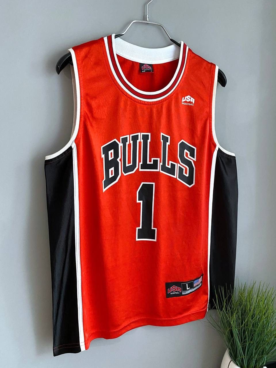 NBA Chicago Bulls Vintage Basketball Jersey #1 DERRICK ROSE, M-L Size US M / EU 48-50 / 2 - 2 Thumbnail