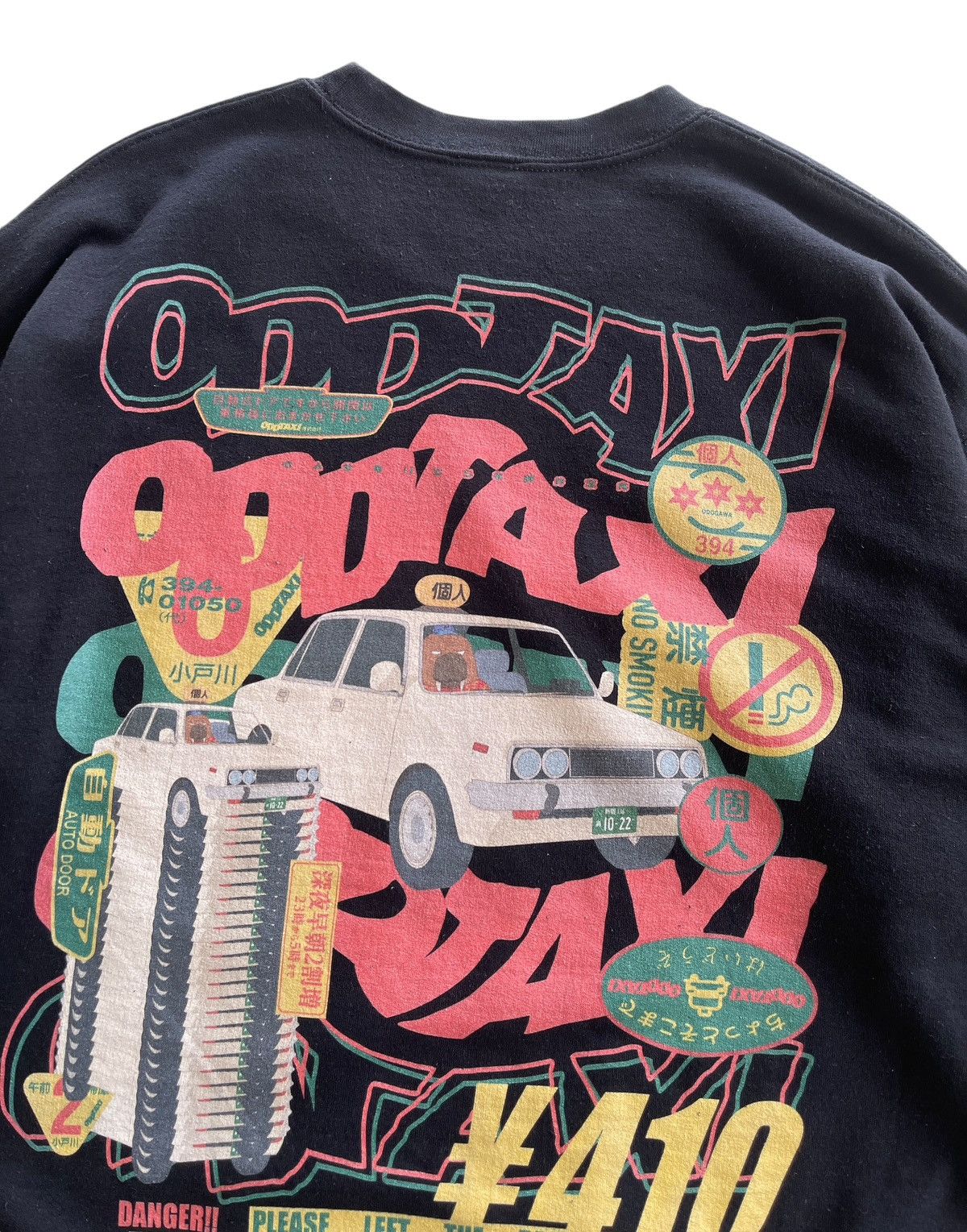 Vintage Japanese Anime OddTaxi Sweatshirt Size US L / EU 52-54 / 3 - 5 Thumbnail