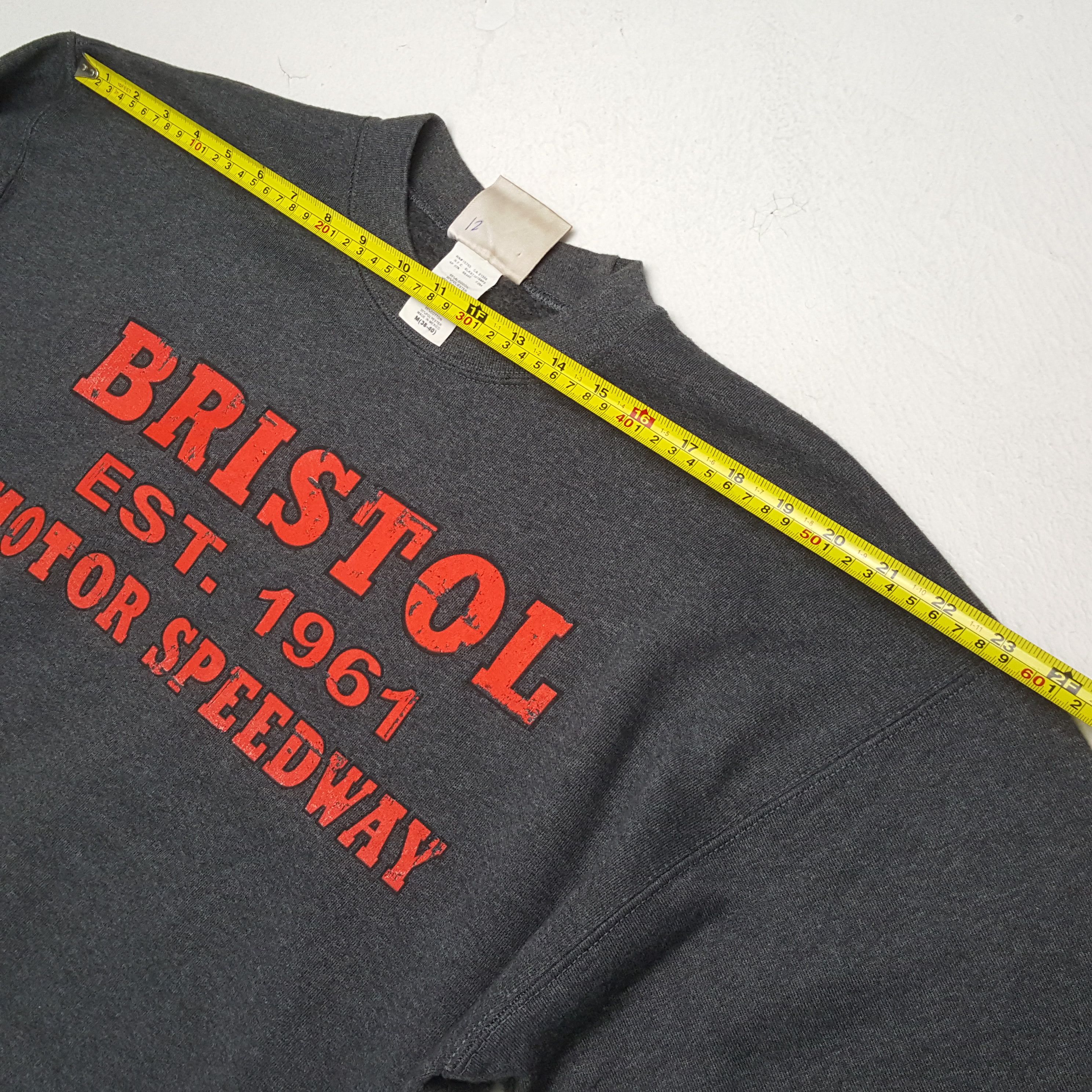 Vintage Vintage BRISTOL MOTOR SPEEDWAY Promo Sweatshirts Size US M / EU 48-50 / 2 - 4 Thumbnail