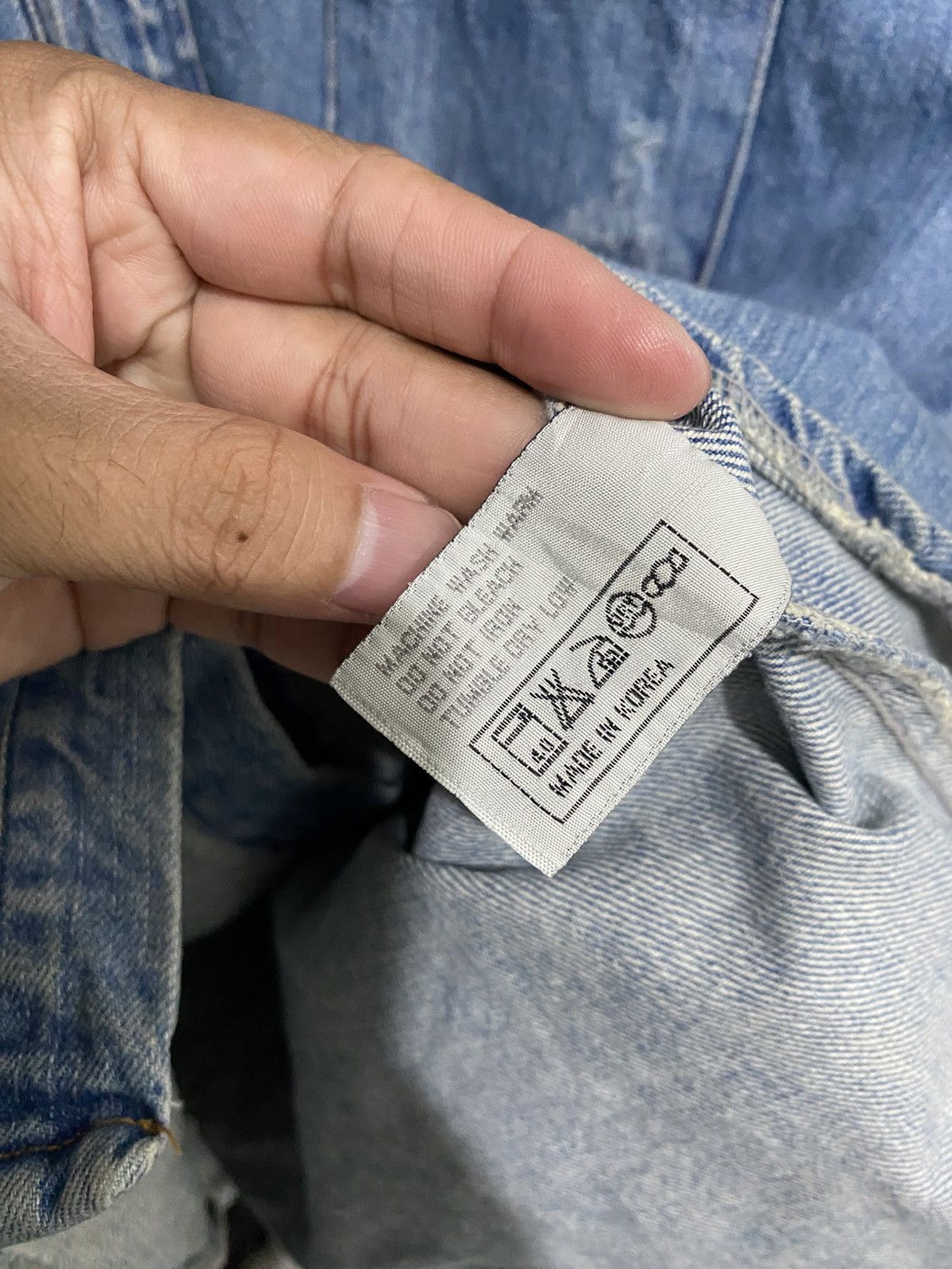 If Six Was Nine × Japanese Brand × Le Grande Bleu (L.G.B.) 💸BINDINGOFFER💸Japanese designwork denim painter shirt Size US L / EU 52-54 / 3 - 9 Thumbnail