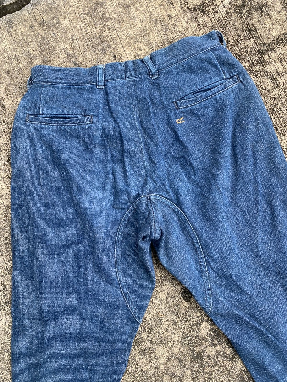 45rpm ❗️Vintage 45RPM 3/4 Japanese Denim Pants with Button Leg Size US 29 - 8 Thumbnail