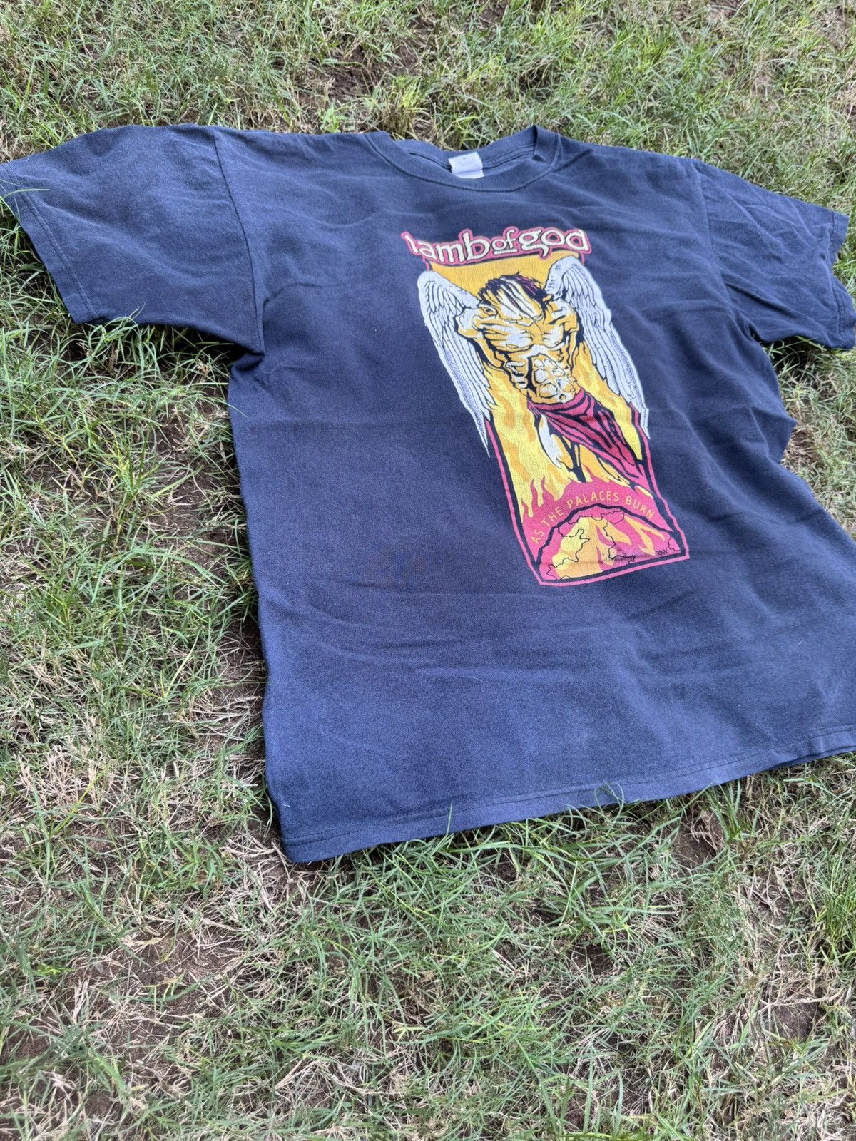 Vintage Lamb of God As The Palaces Burn T-shirt vintage 90s Size US L / EU 52-54 / 3 - 4 Thumbnail