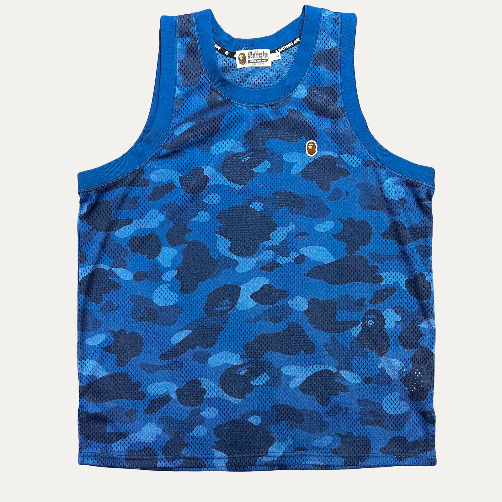 Bape Bape Camo Mesh Tank Top Size L / US 10 / IT 46 - 1 Thumbnail