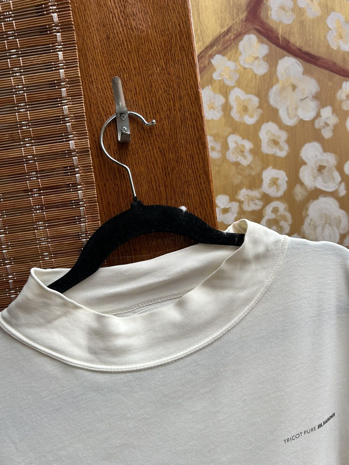 Jil Sander 90s Pure Tricot Pure Jil Sander Long Sleeve Mock Neck Tee Size L / US 10 / IT 46 - 6 Thumbnail