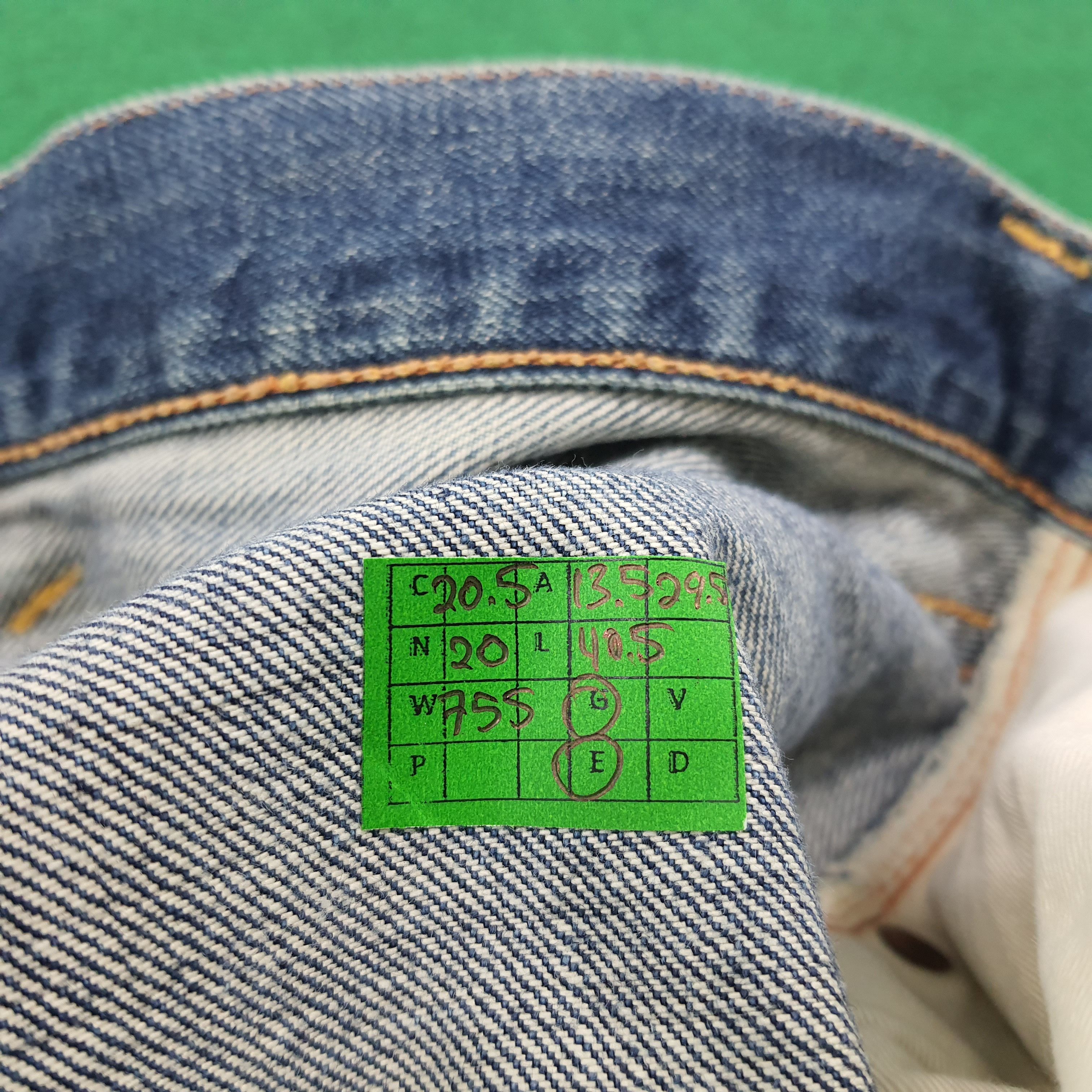 Evisu Vintage Evisu Selvedge Japan Brand Custom Daicock Jeans Size US 27 - 8 Thumbnail