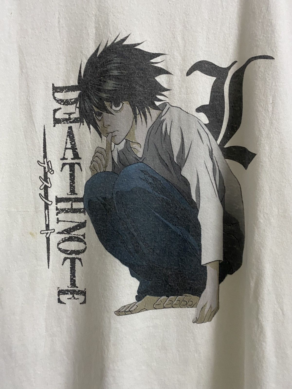 Anime × Cartoon Network × Vintage Death Note L Lawliet Size US L / EU 52-54 / 3 - 2 Thumbnail