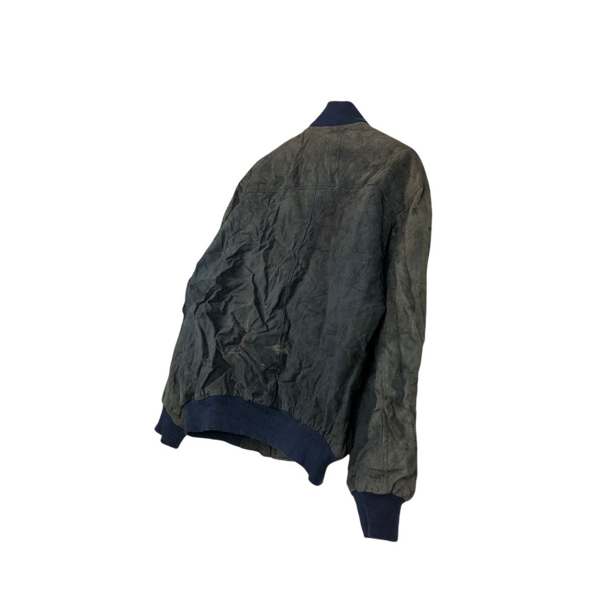 Japanese Brand 🔥VINTAGE LEATHER JACKET BOMBER BACK LOT ISSEY MIYAKE Size US L / EU 52-54 / 3 - 12 Thumbnail