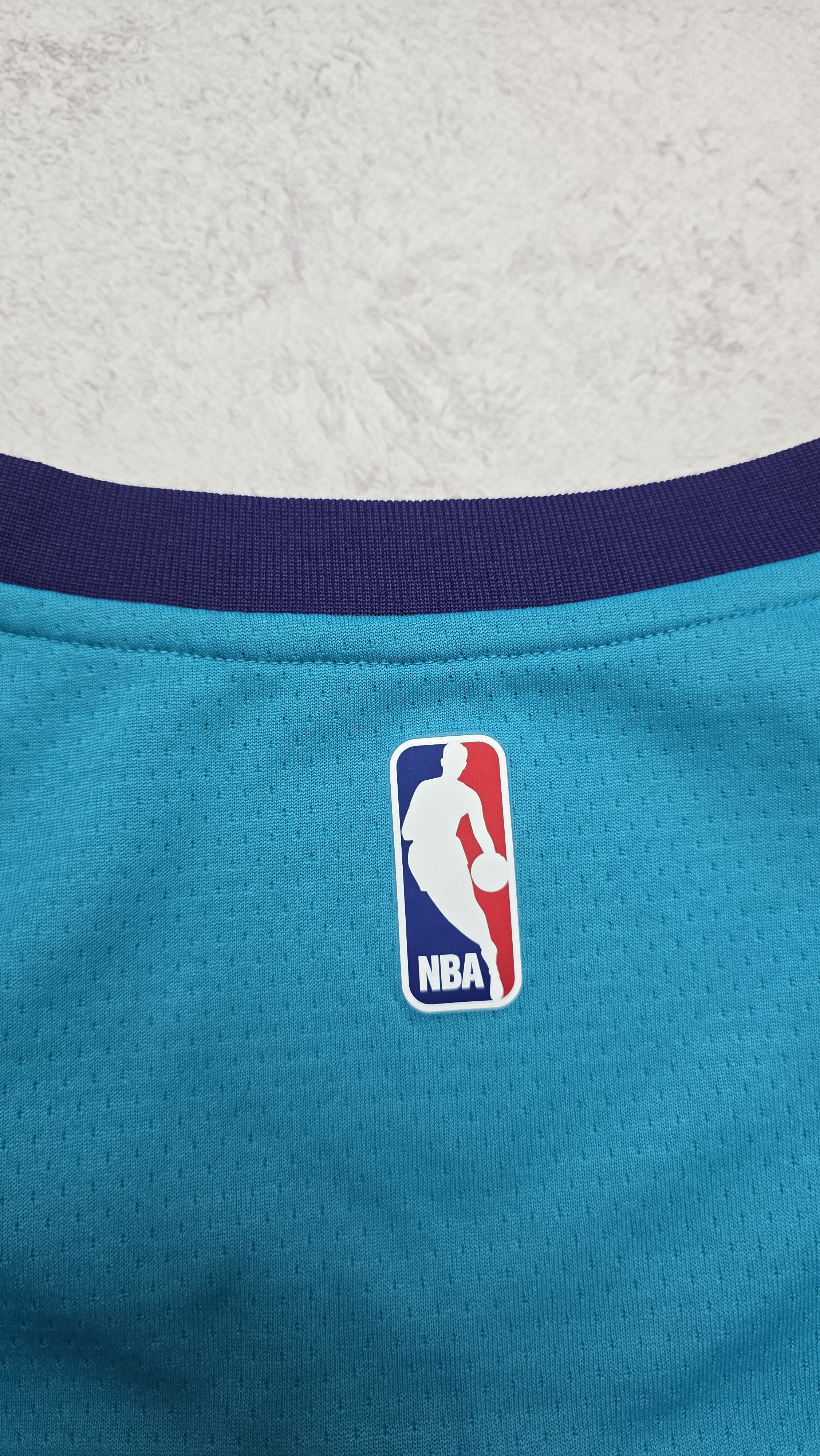 Nike Charlotte Hornets Jordan Brand Swingman Blank Jersey Teal Size US XL / EU 56 / 4 - 4 Thumbnail