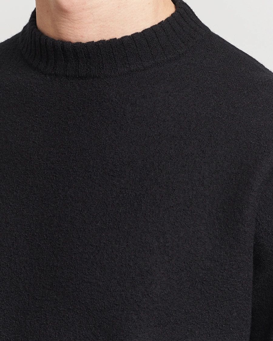 Jil Sander o1loc1c0426 Wool Sweater in Black Size US L / EU 52-54 / 3 - 5 Thumbnail