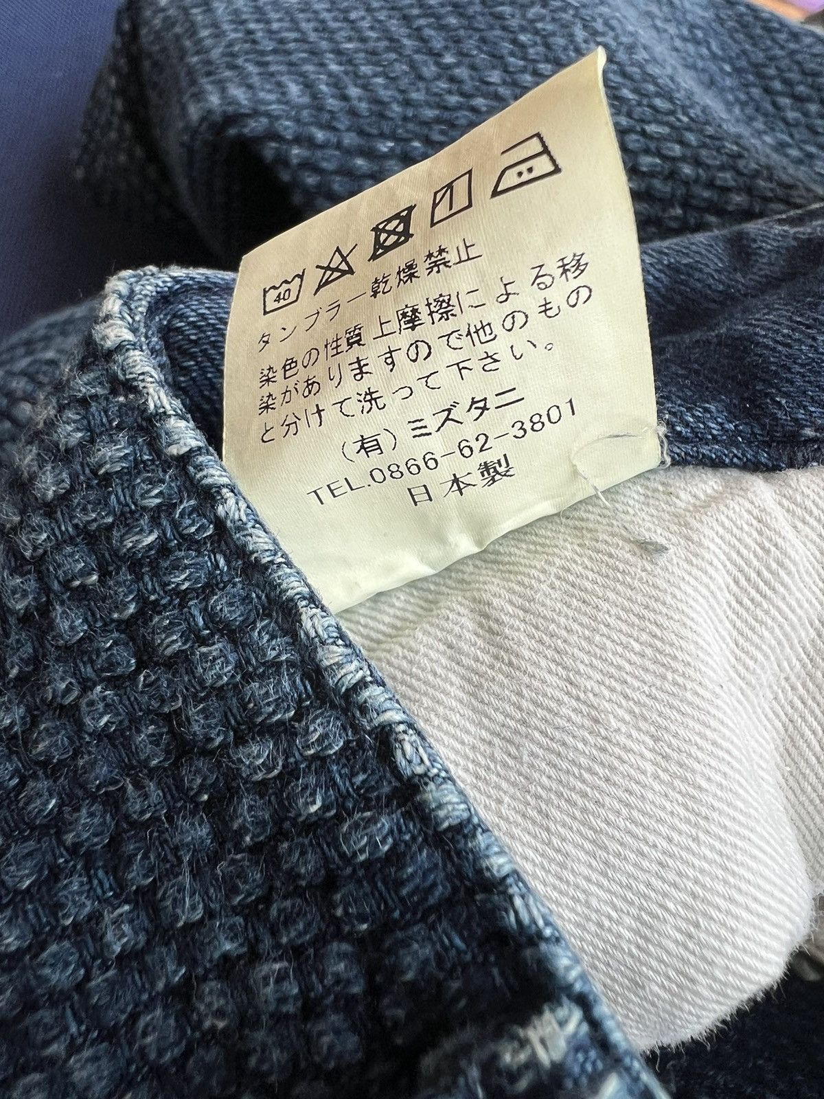 Indigo Blue Trick Japan Fade Indigo Kendo Sashiko Chinos Pant Size US 29 - 23 Thumbnail