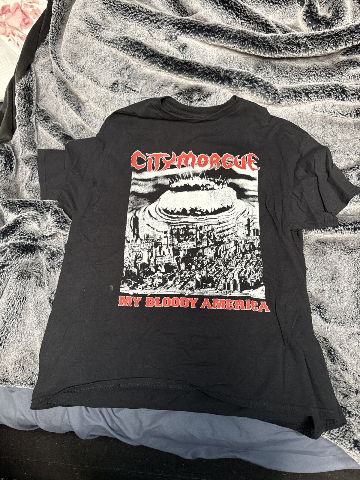 City Morgue City morgue my bloody america tee Size US XXL / EU 58 / 5 - 1 Thumbnail
