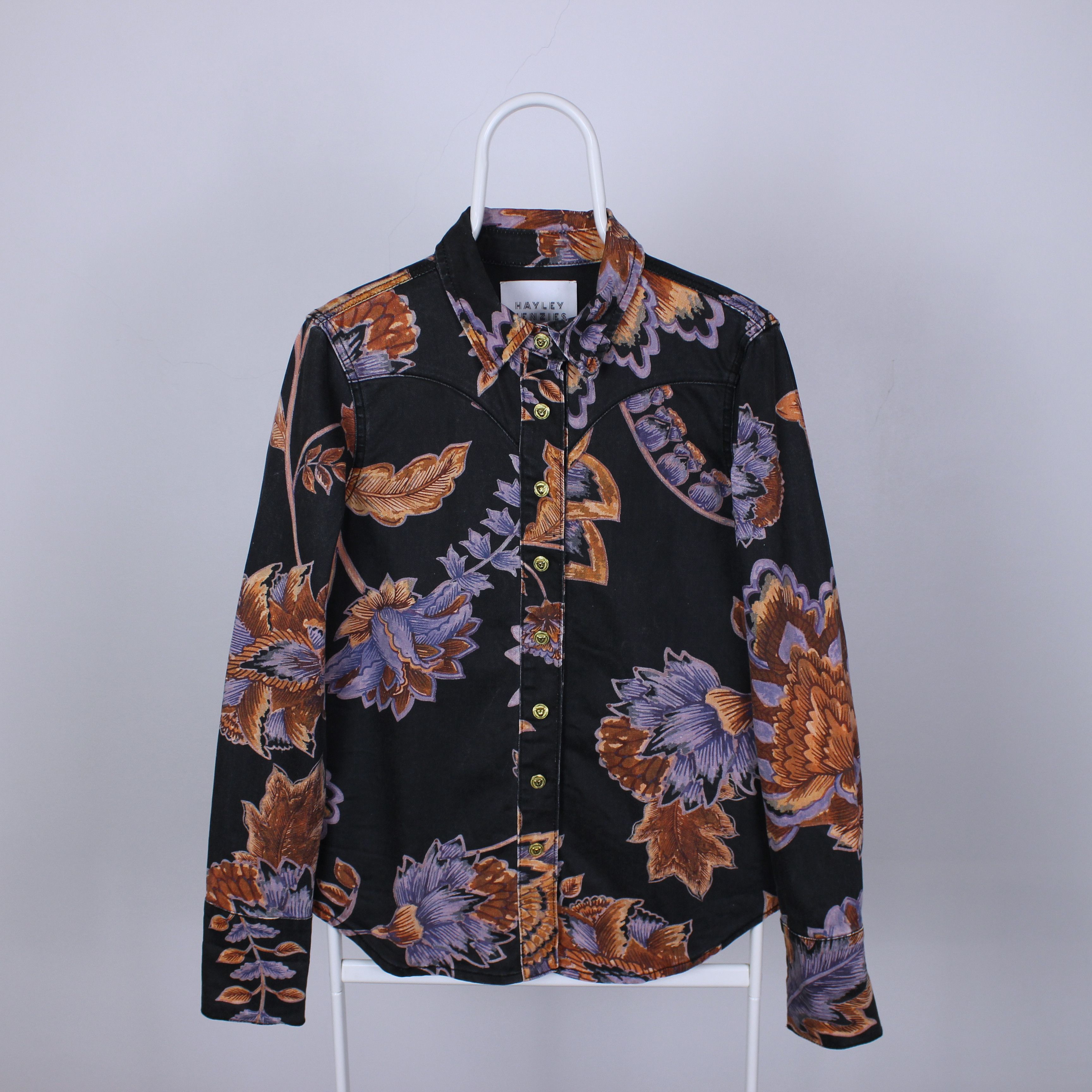 Other Hayley Manzies women denim flowers suits top pants L Size L / US 10 / IT 46 - 8 Thumbnail