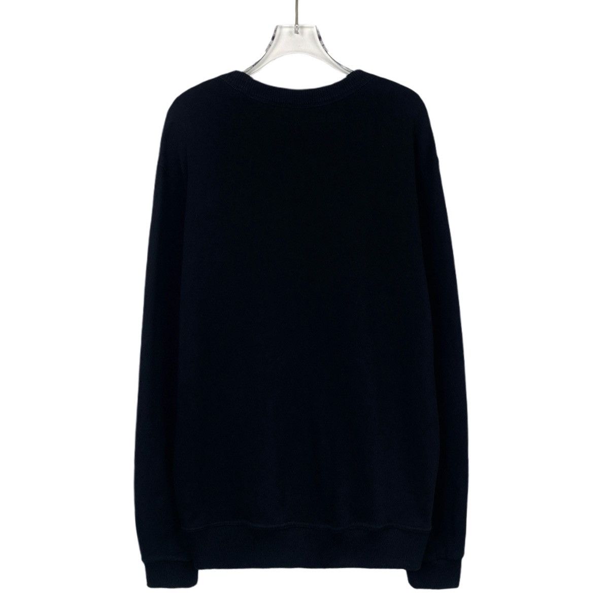 Loewe Loewe 22 Black Logo Embroidered Cotton Sweatshirt Size XS / US 0-2 / IT 36-38 - 2 Thumbnail