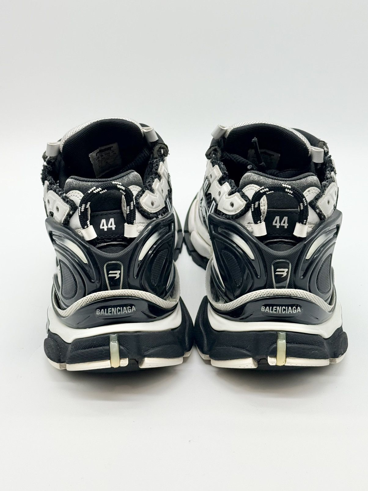 Balenciaga Size 11 - Balenciaga Runner Black White Size US 11 / EU 44 - 5 Thumbnail